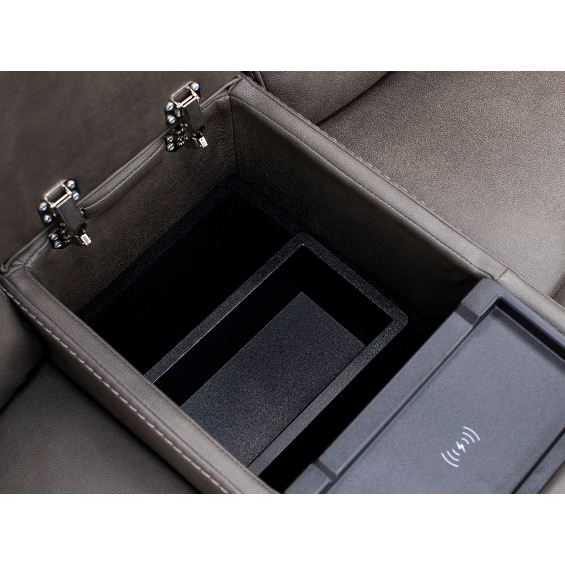 Capriccio Fully Loaded Reclining Console Loveseat