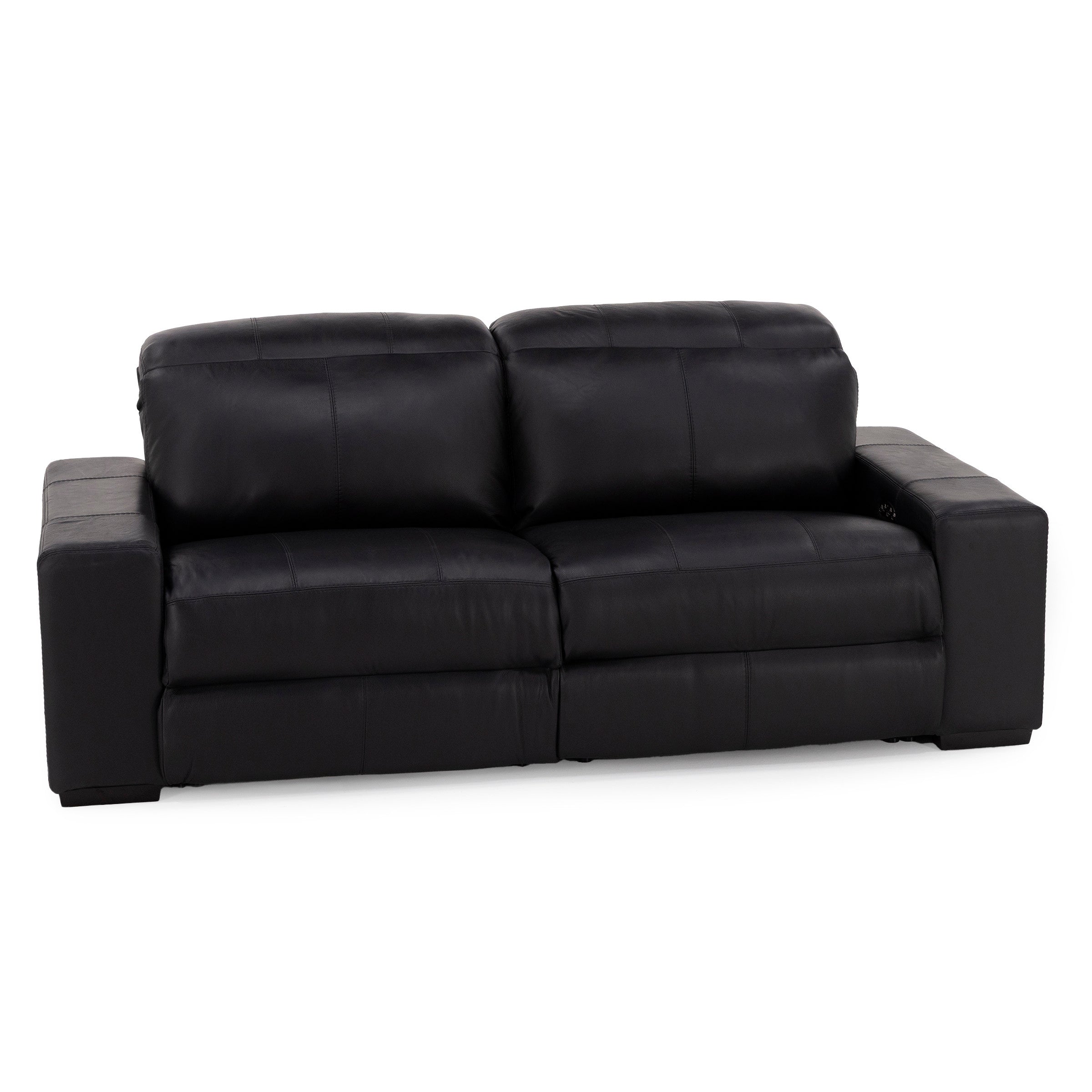 Farrah Leather Power Headrest Zero Gravity Reclining Sofa