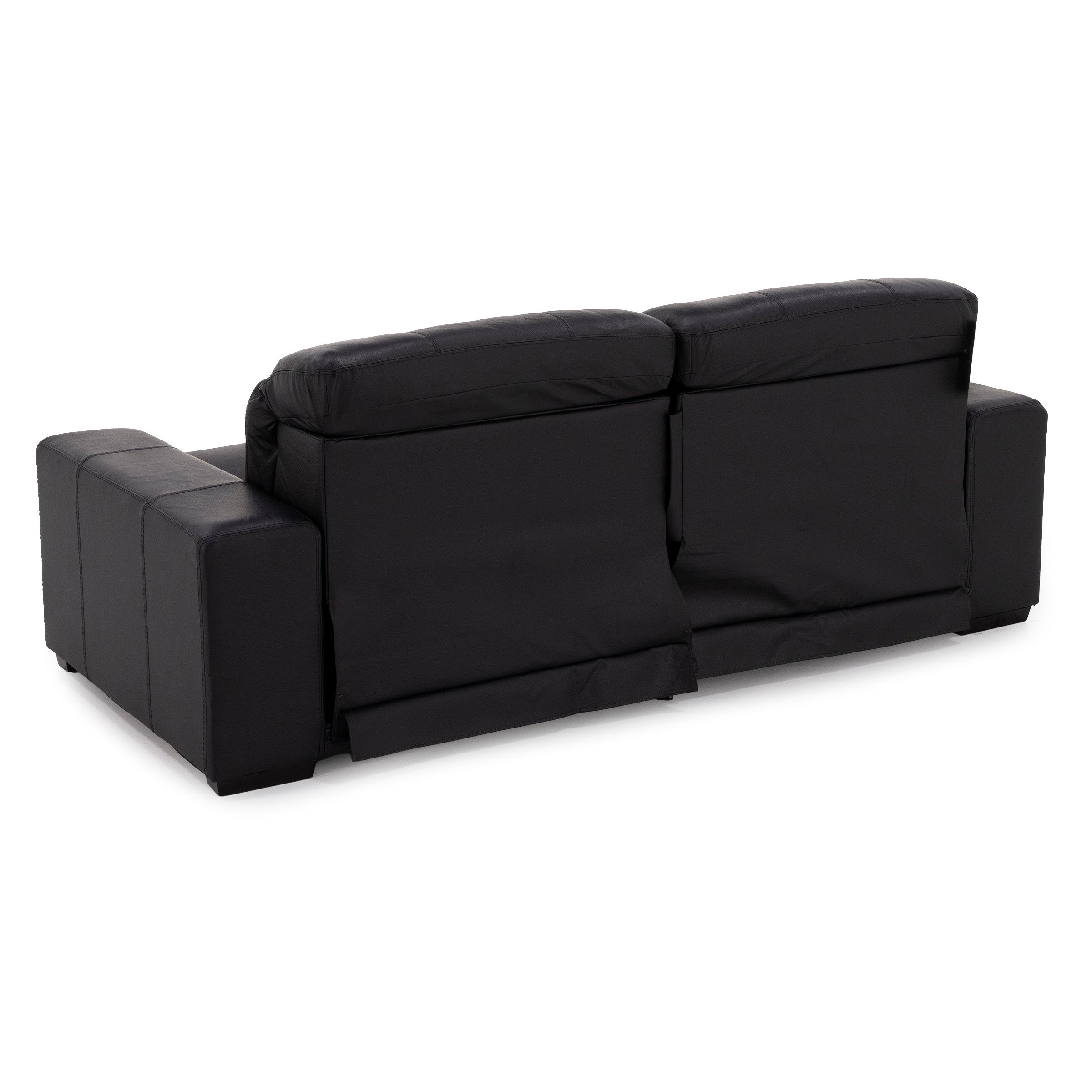 Farrah Leather Power Headrest Zero Gravity Reclining Sofa
