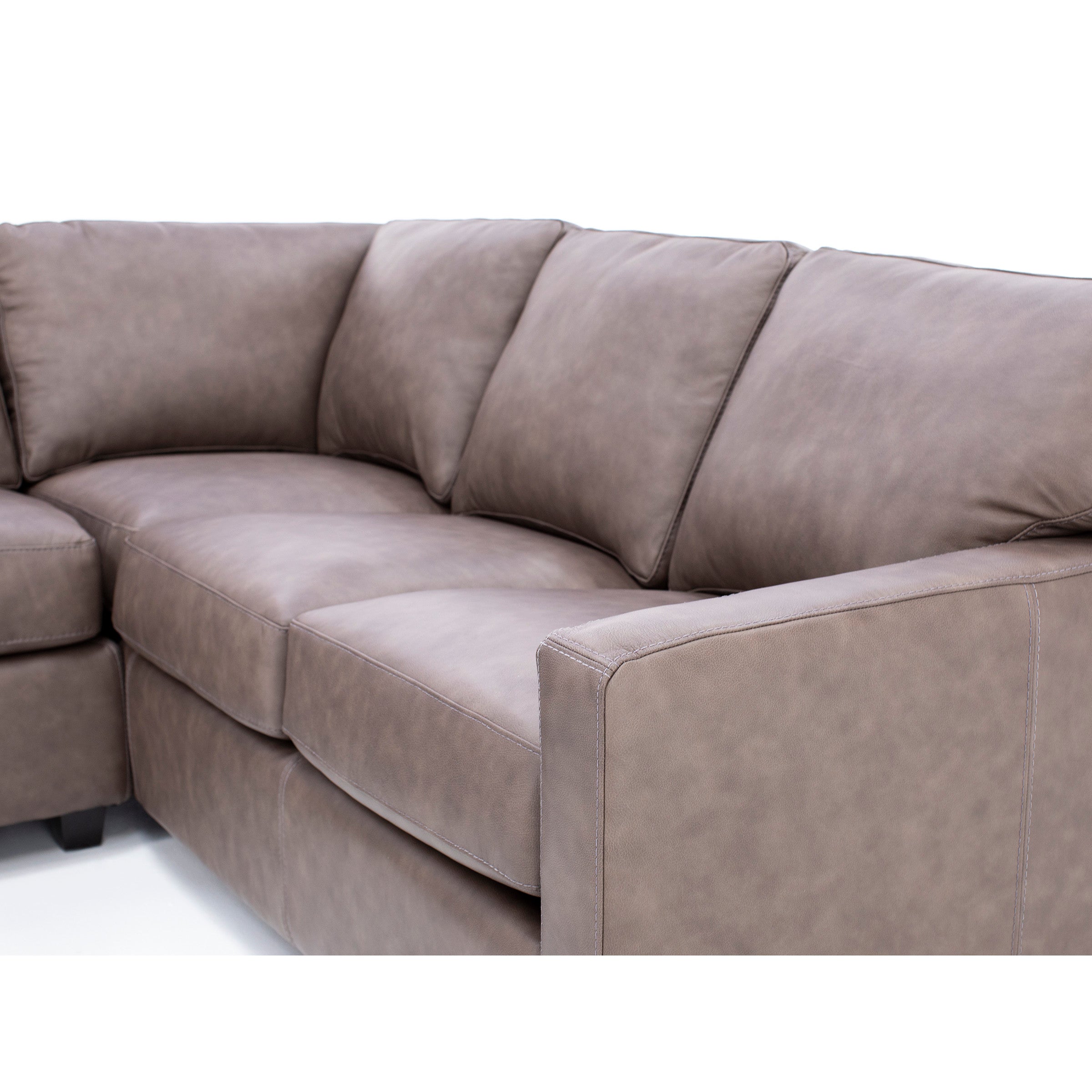 Sacramento 2 Pc Track Arm Sectional
