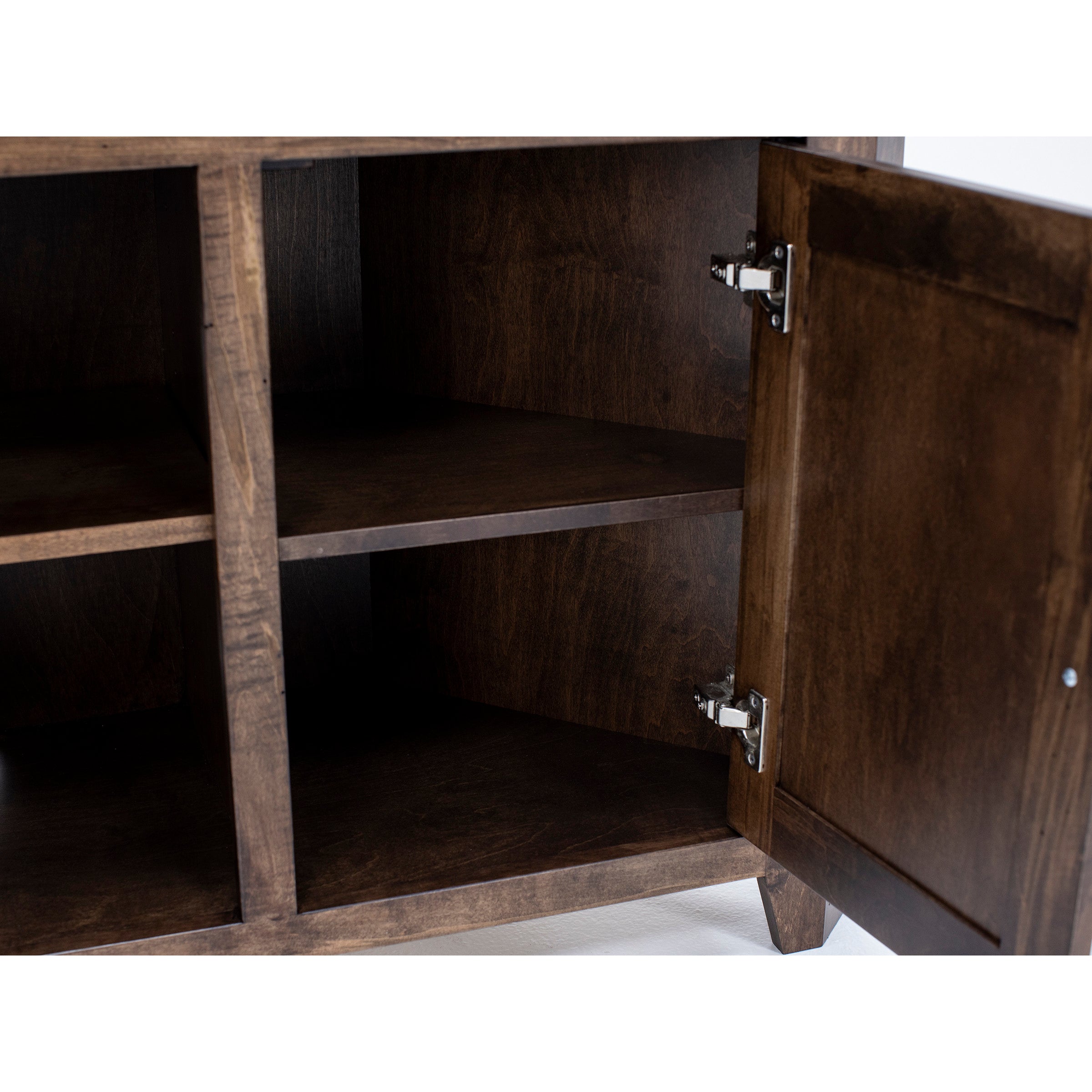Saber 55" Corner Entertainment Console