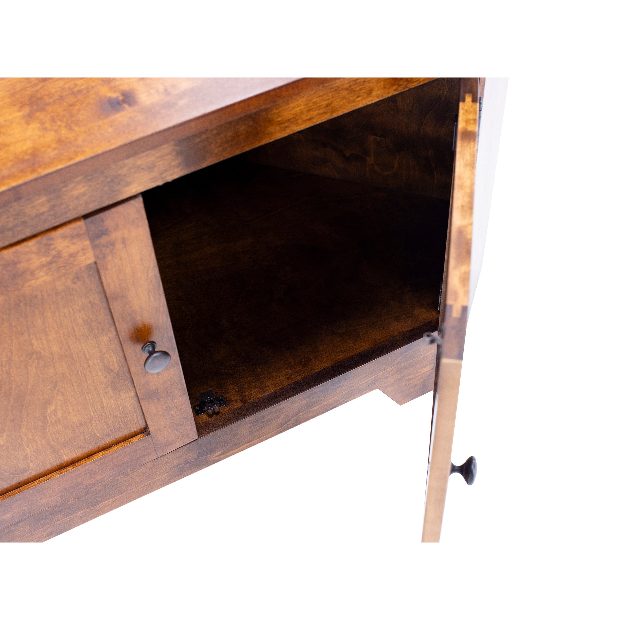 Taylor J 44" Brown Corner Console