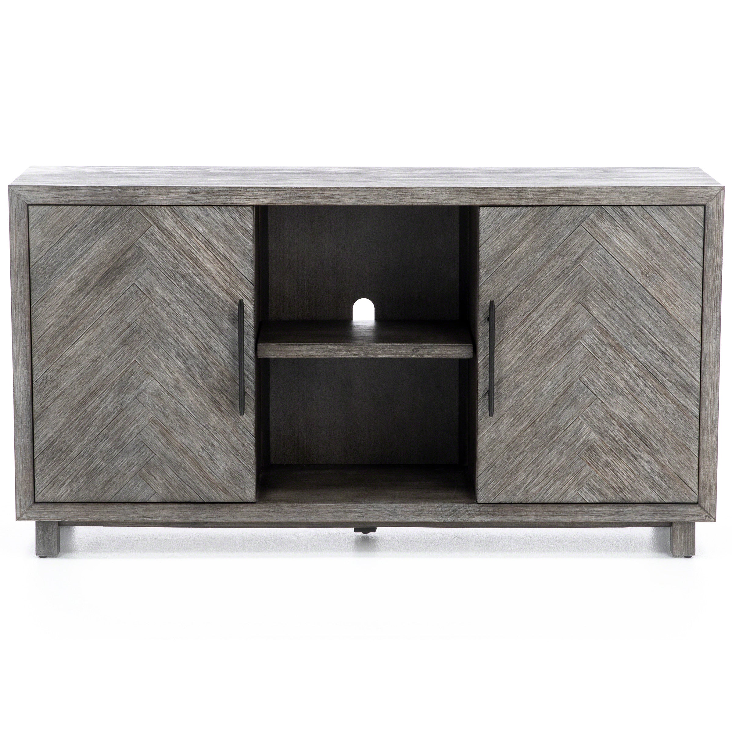 Chevron 60" Entertainment Console