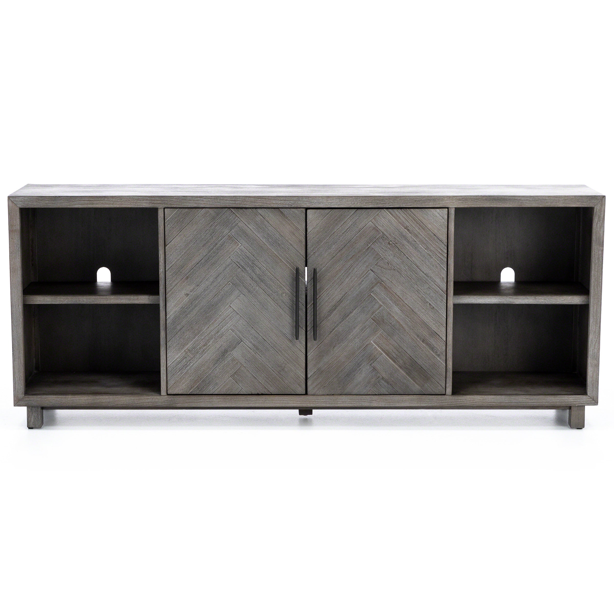 Chevron 80" Entertainment Console