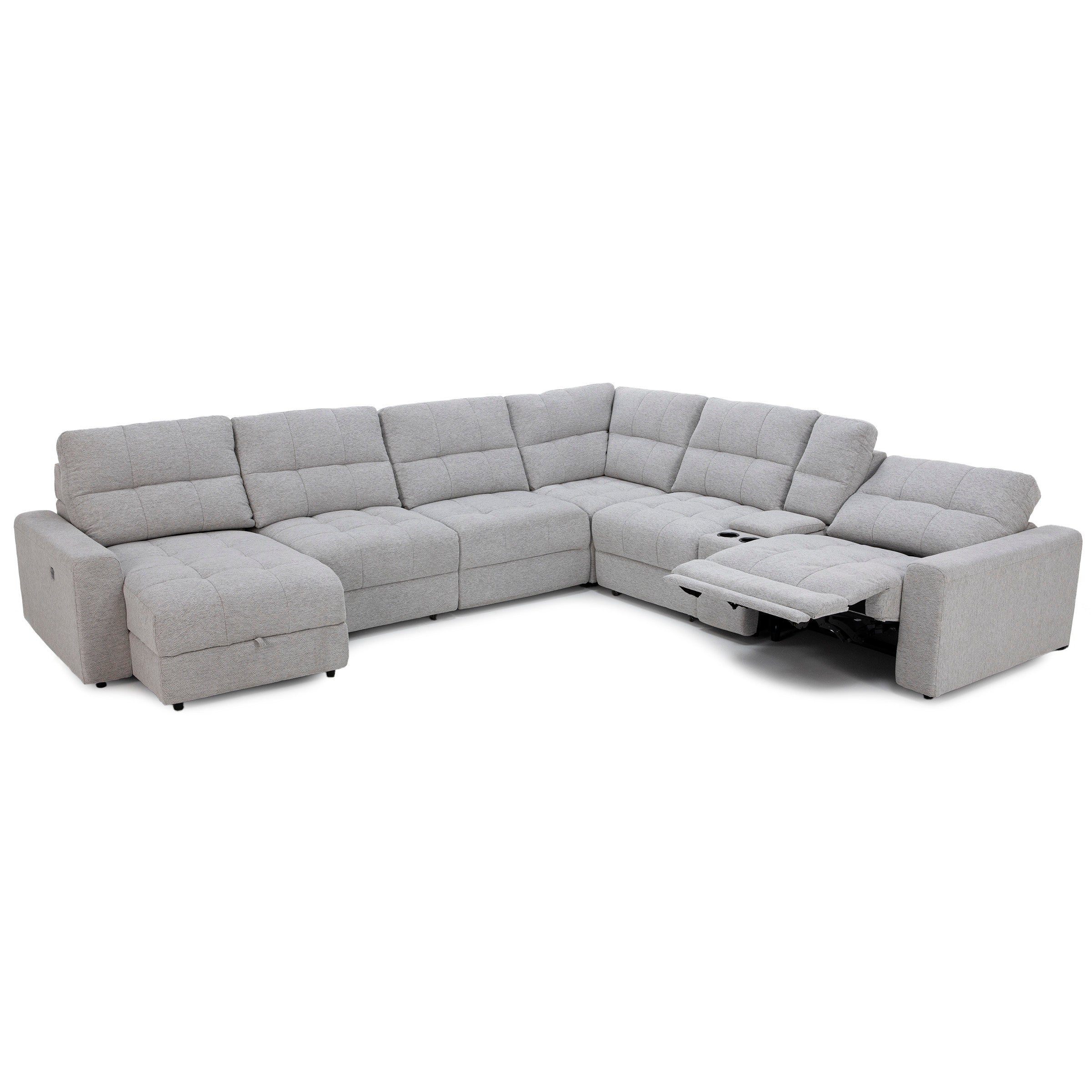 Duncan 7-Pc. Power Reclining Modular