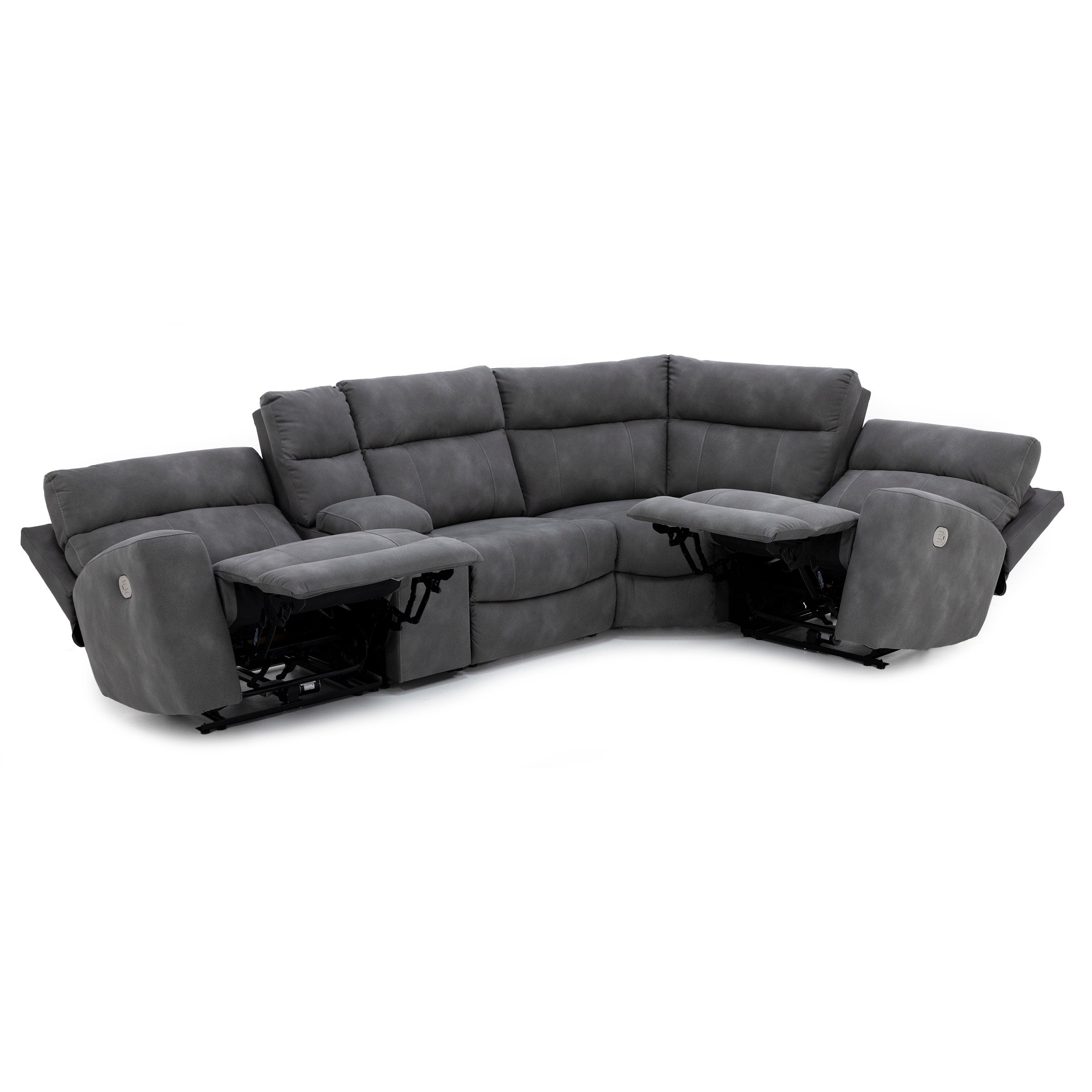 Millennial 5-Pc. Power Headrest Zero Gravity Wall Console Reclining Modular With Next-Gen Durapella