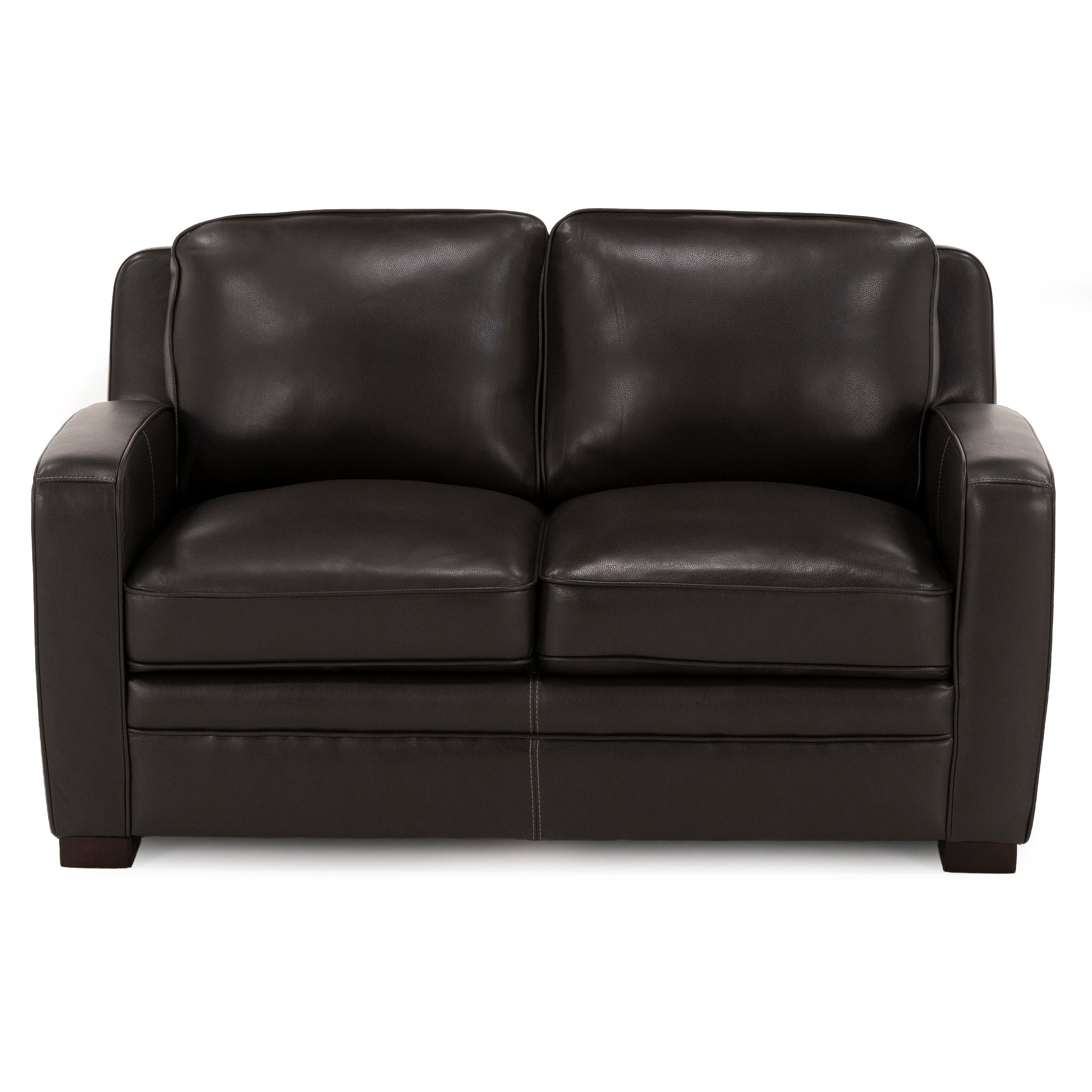 Oliver Leather Loveseat