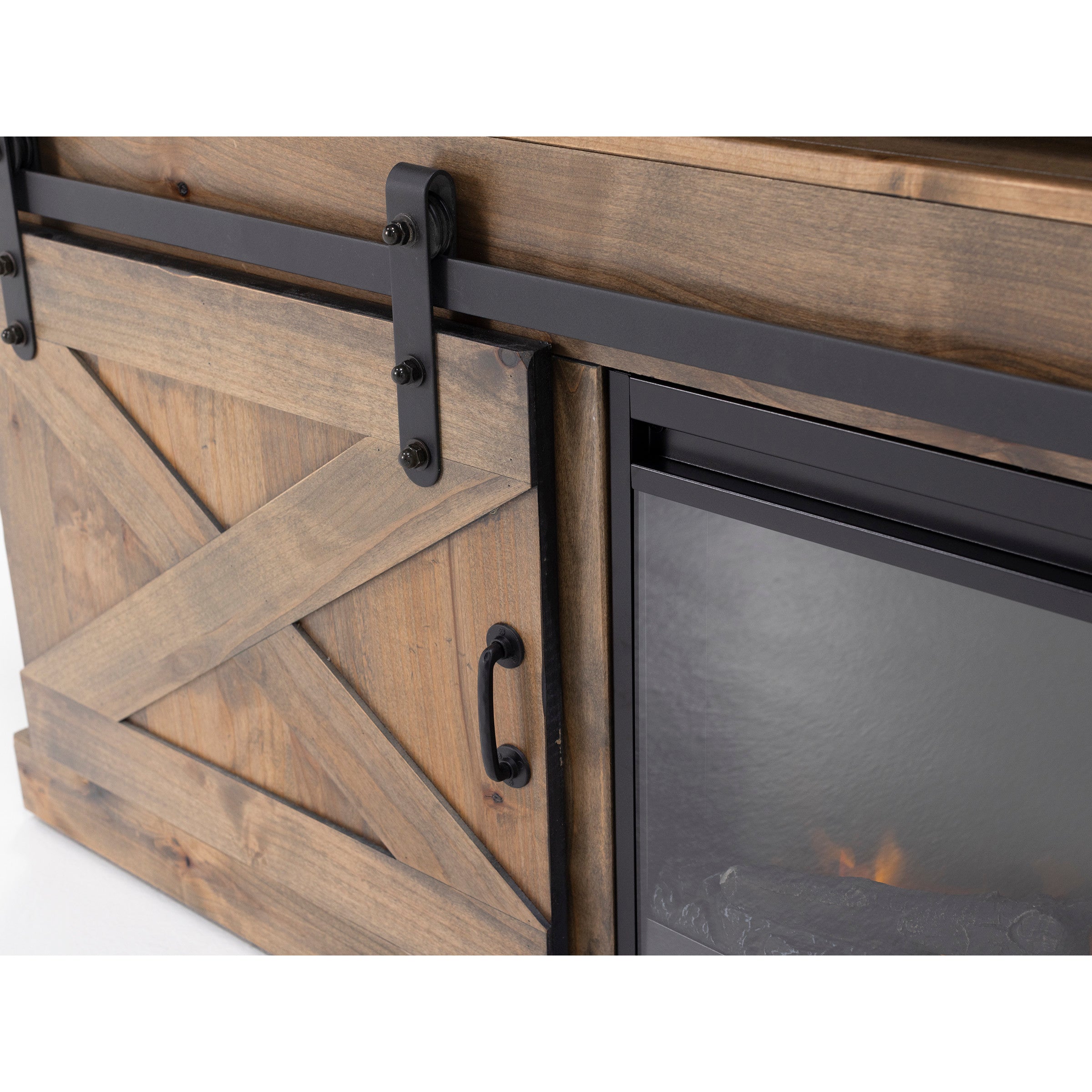 94" Farmhouse Fireplace