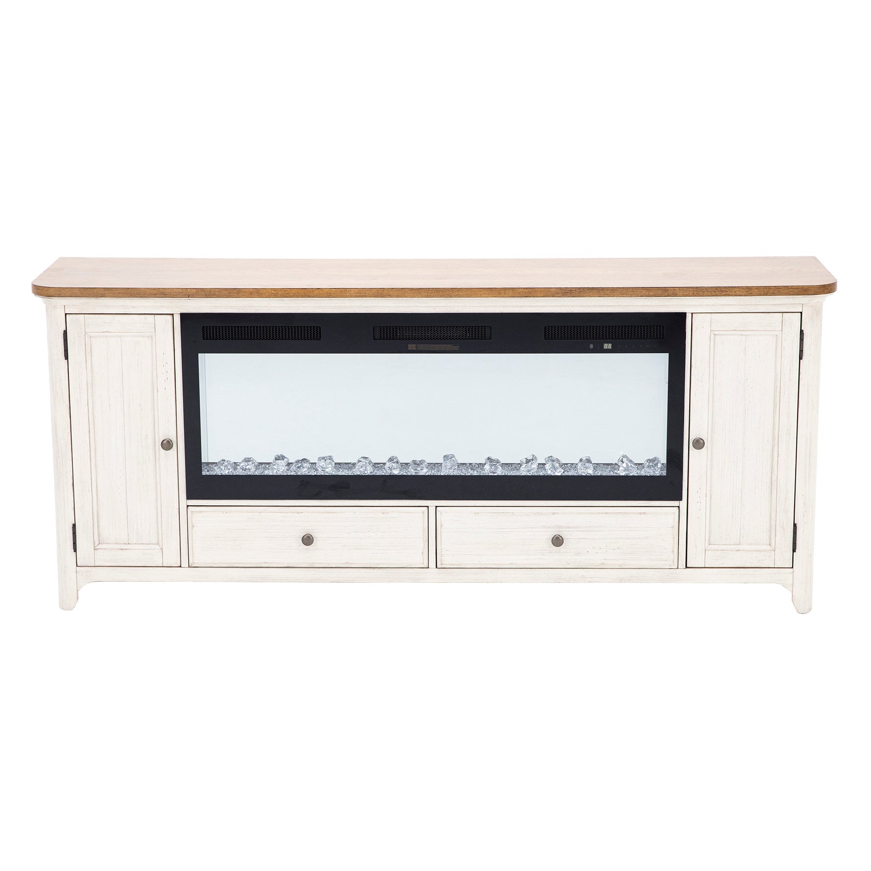 Farmhouse Reimagined 80" Fireplace
