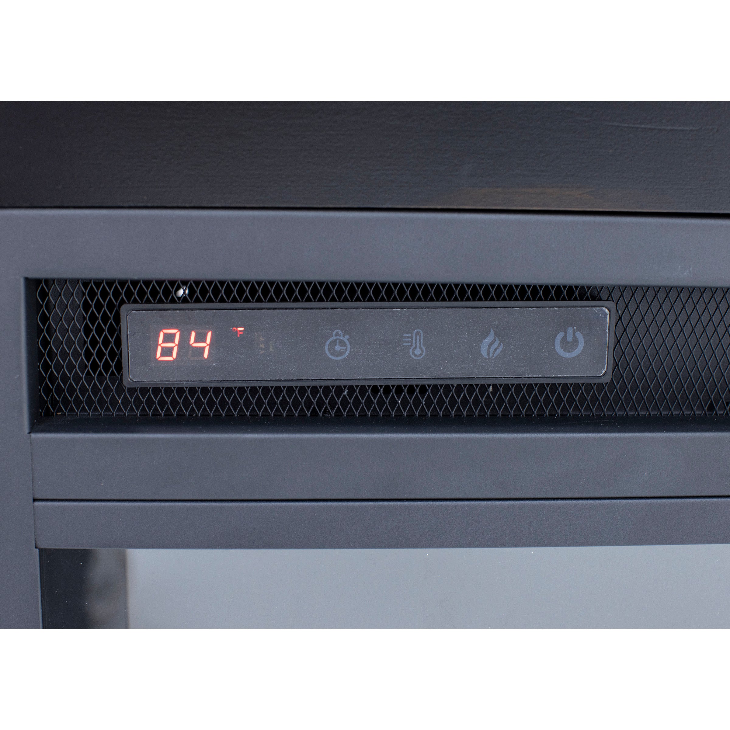Black Estate 76" Fireplace