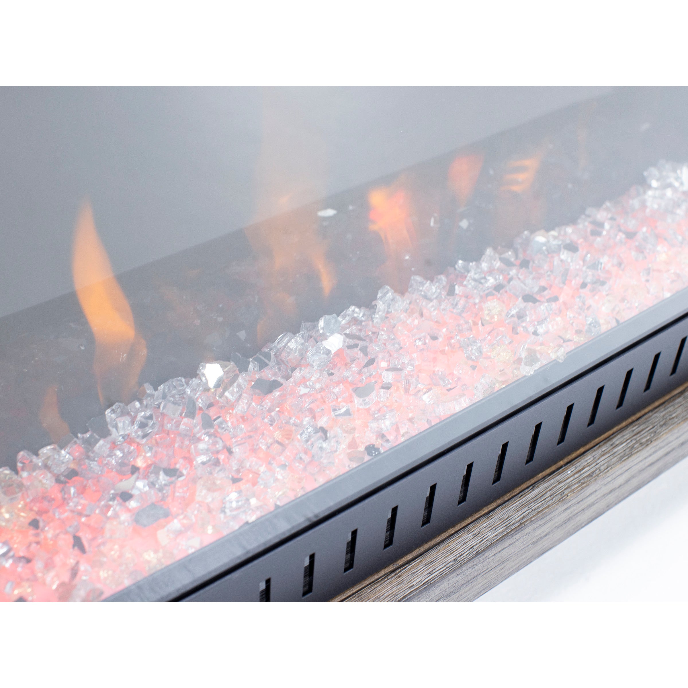 Chevron 67" Fireplace