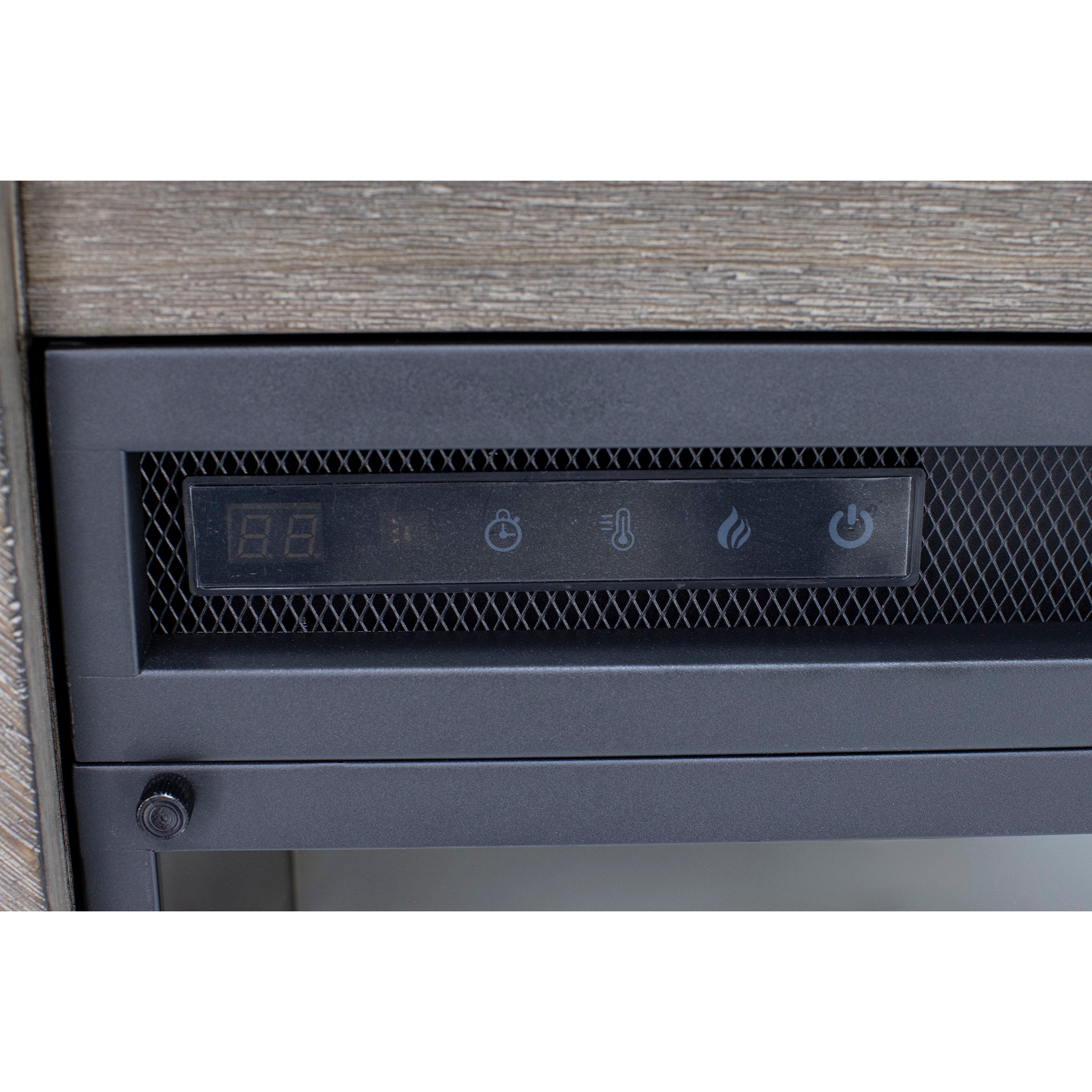 Chevron 67" Fireplace