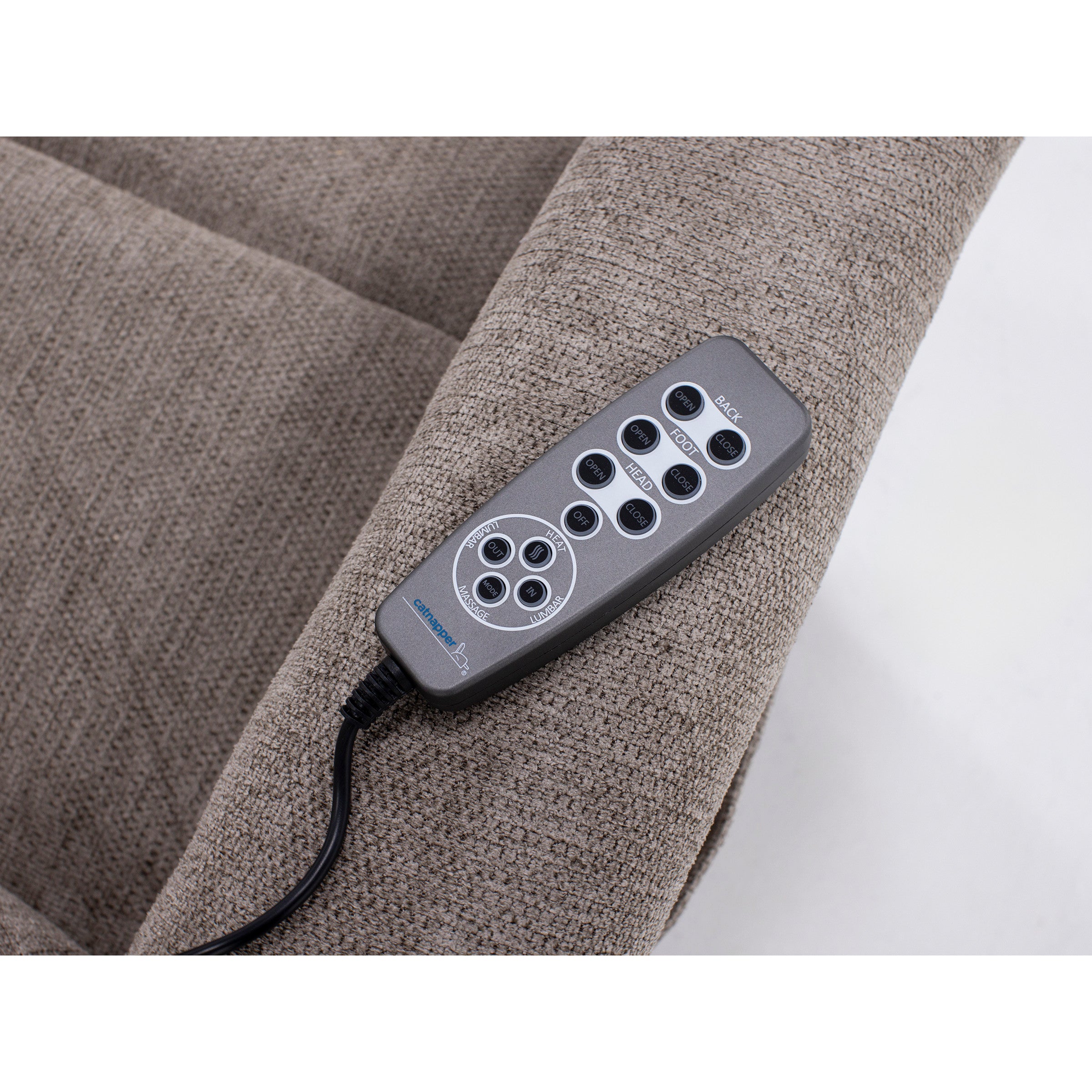 Noah Fully Loaded Lay flat Recliner With Heat And Massage