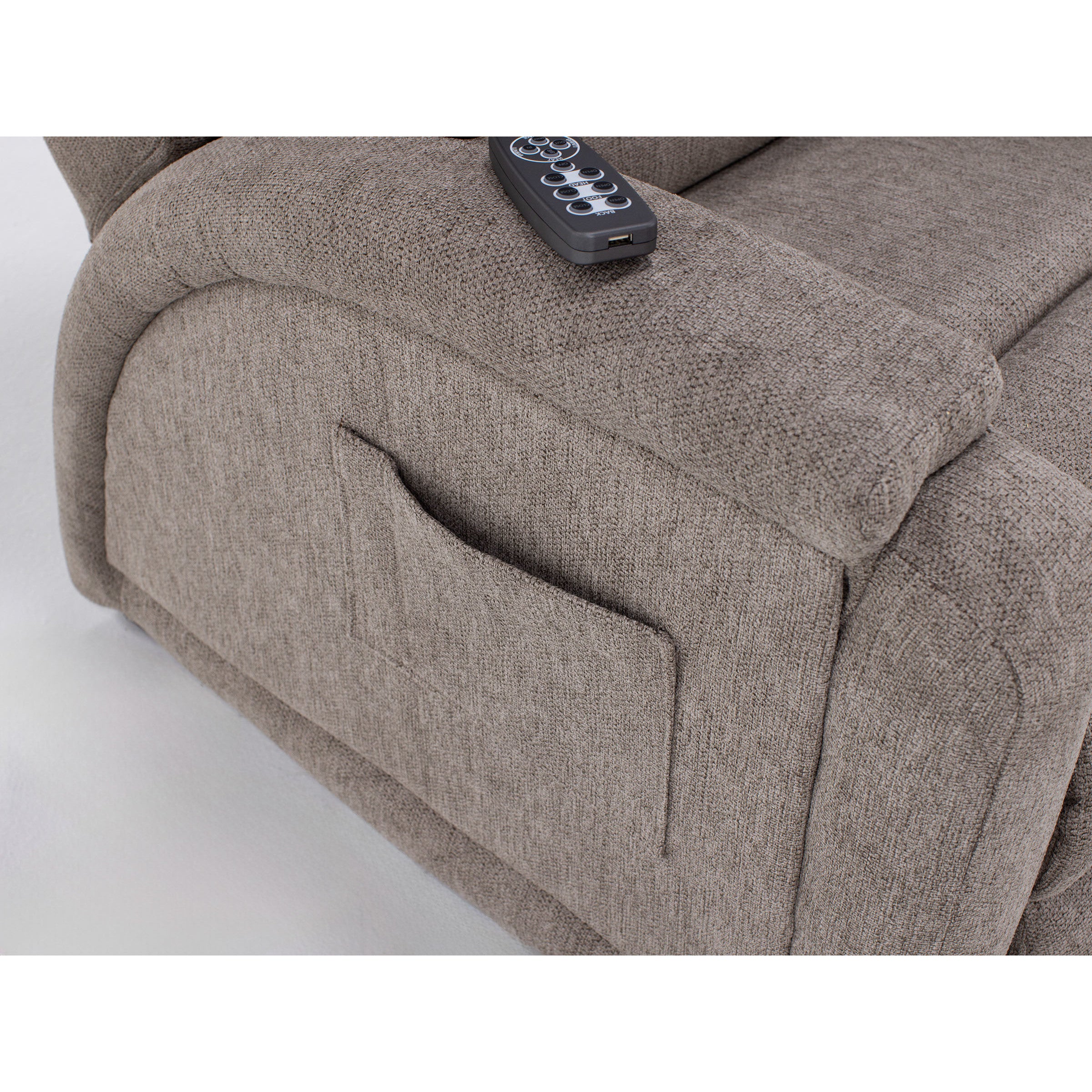 Noah Fully Loaded Lay flat Recliner With Heat And Massage