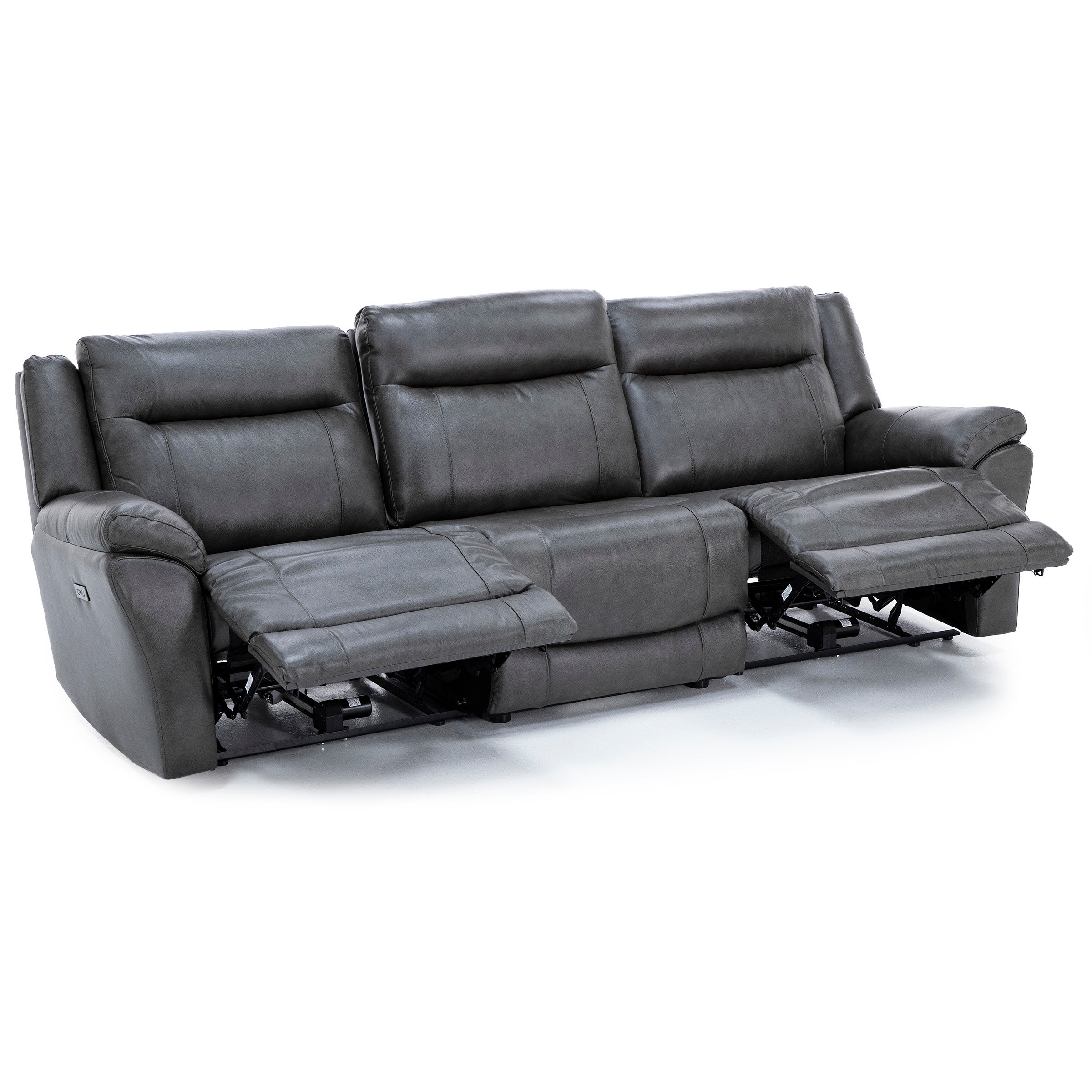 Madrid 3-Pc. Leather Power Reclining Wall Saver Sofa