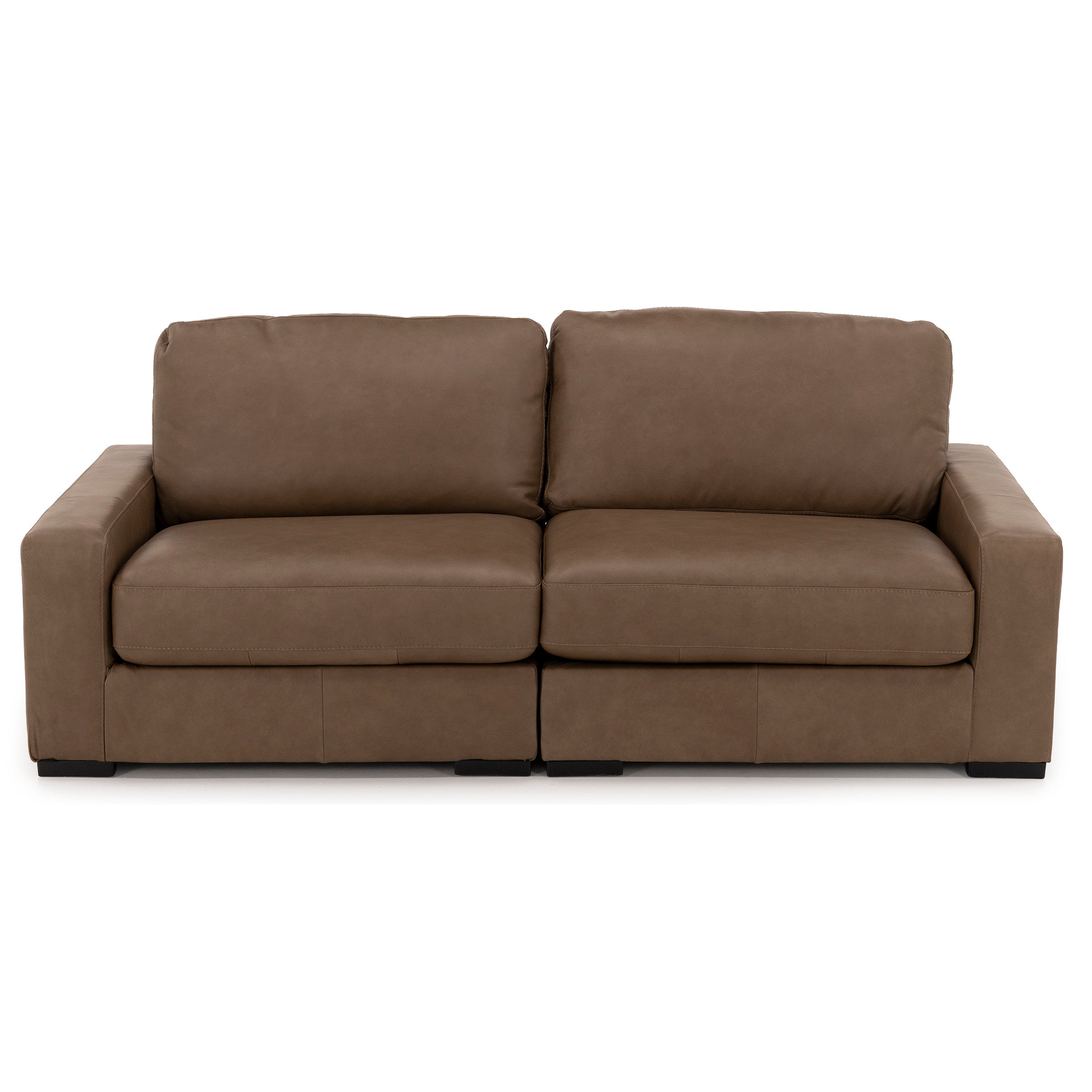 Alexa 2-Pc. Leather Loveseat