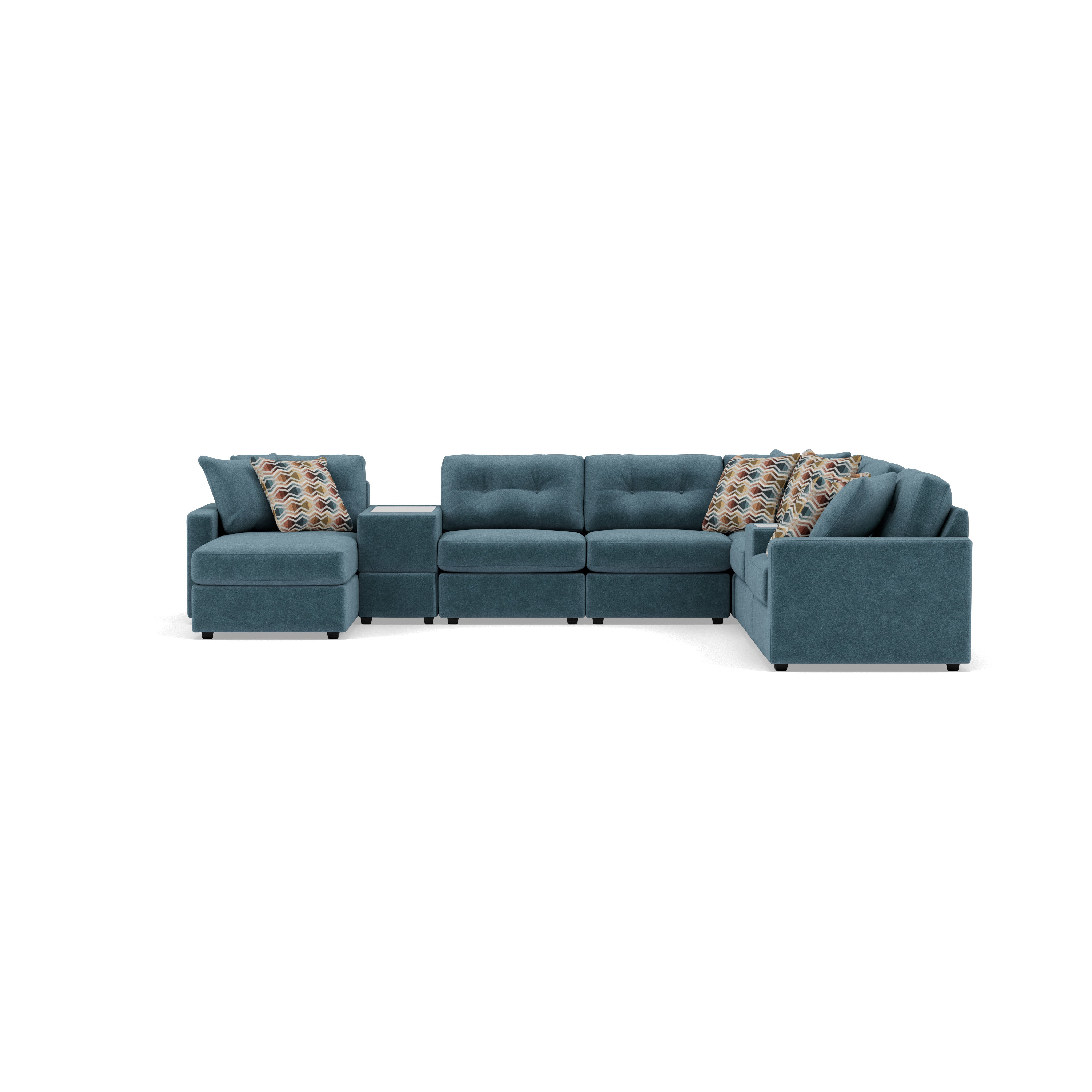 Drew & Jonathan Home Modular One 10-Pc Chaise Sectional