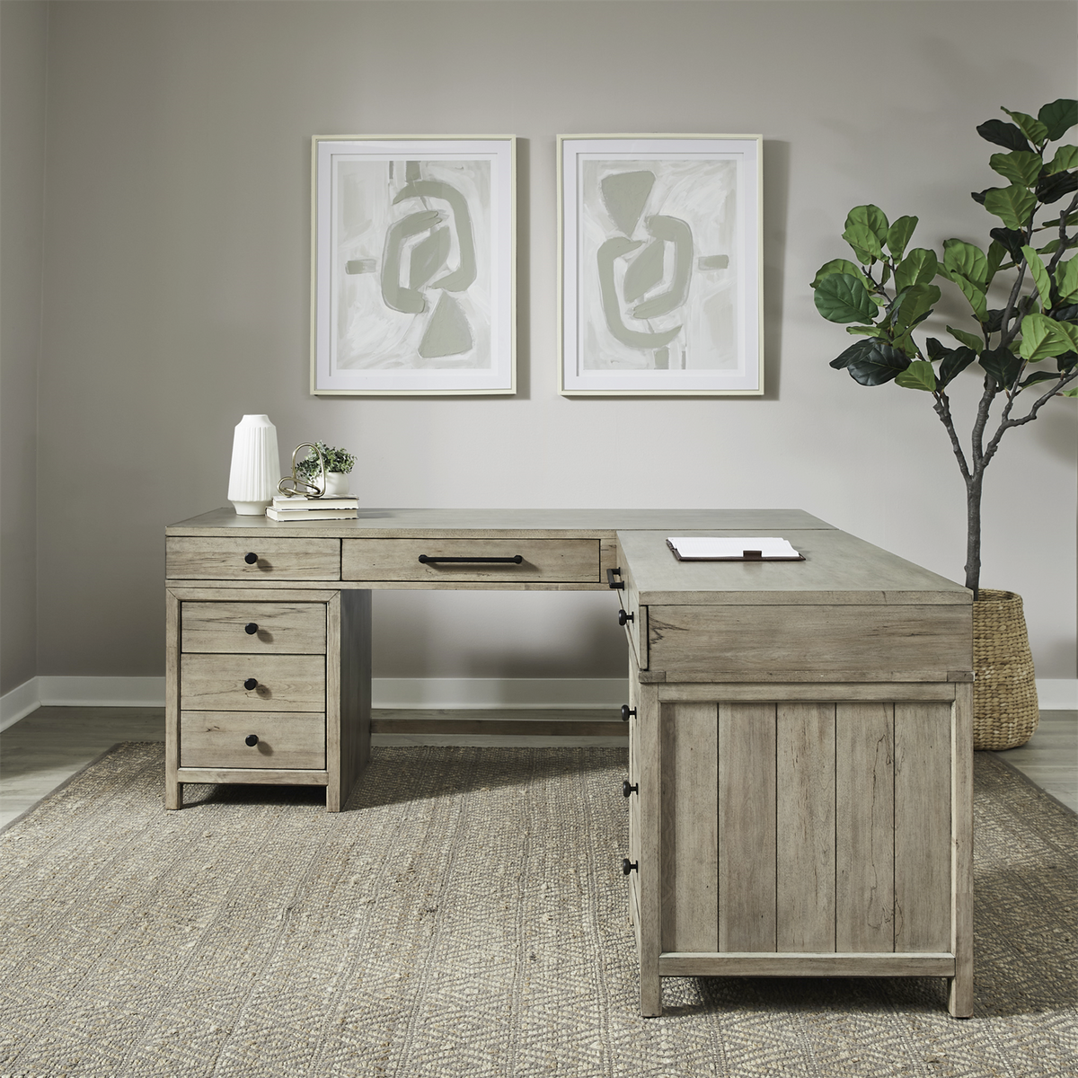 Proximity Place L-Desk