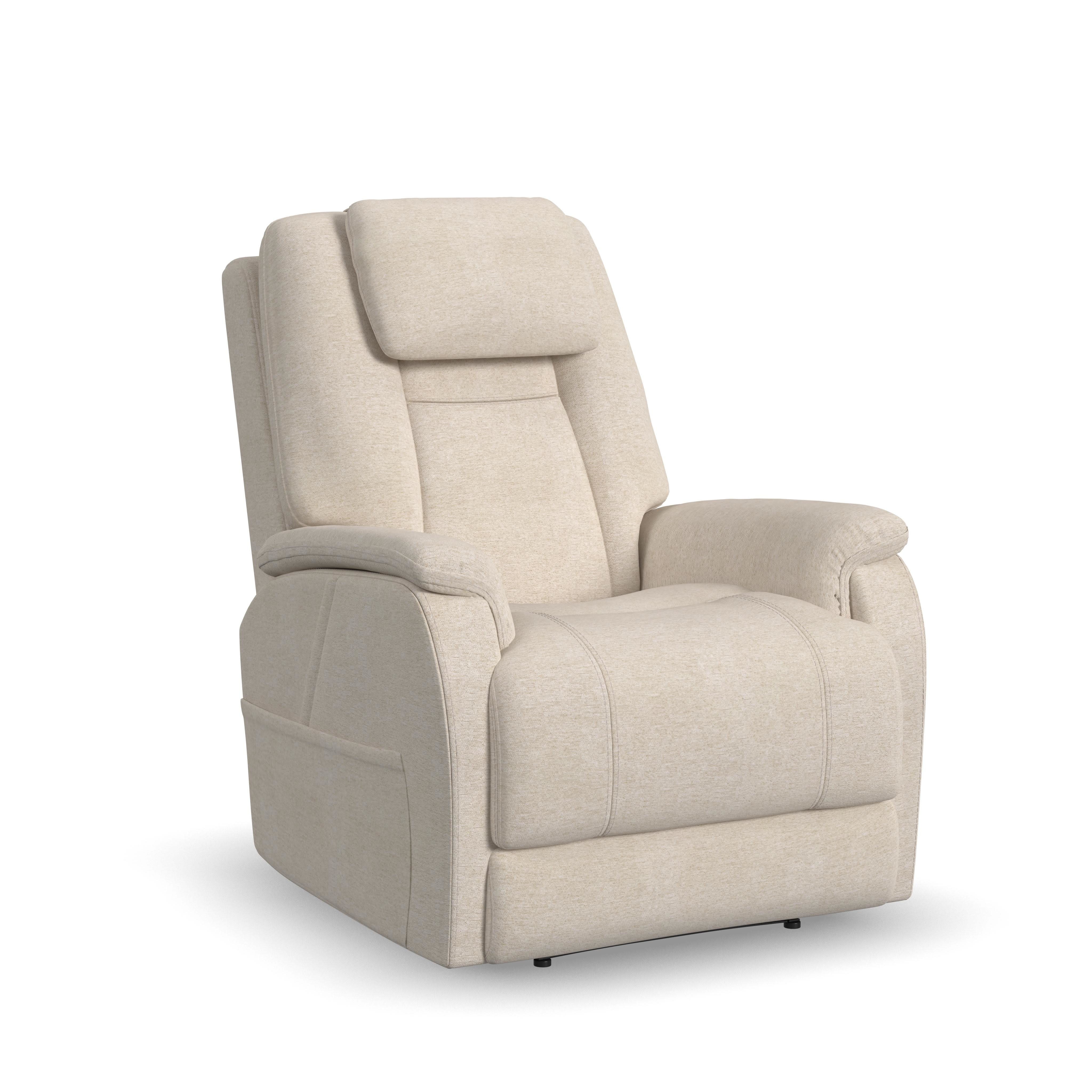 Flexsteel Zecliner Model 3 Fully Loaded Rocker Recliner With Heat And Massage