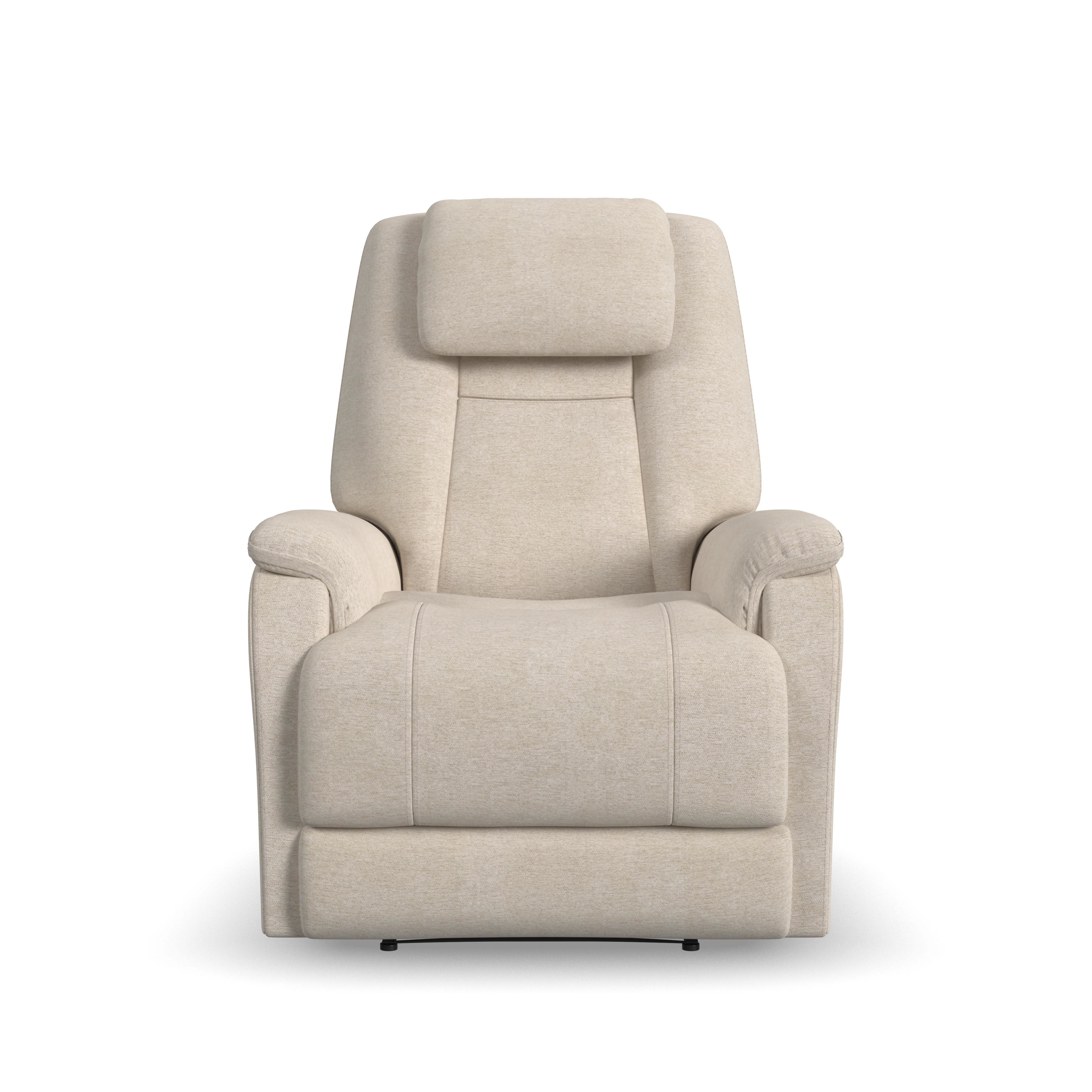 Flexsteel Zecliner Model 3 Fully Loaded Rocker Recliner With Heat And Massage