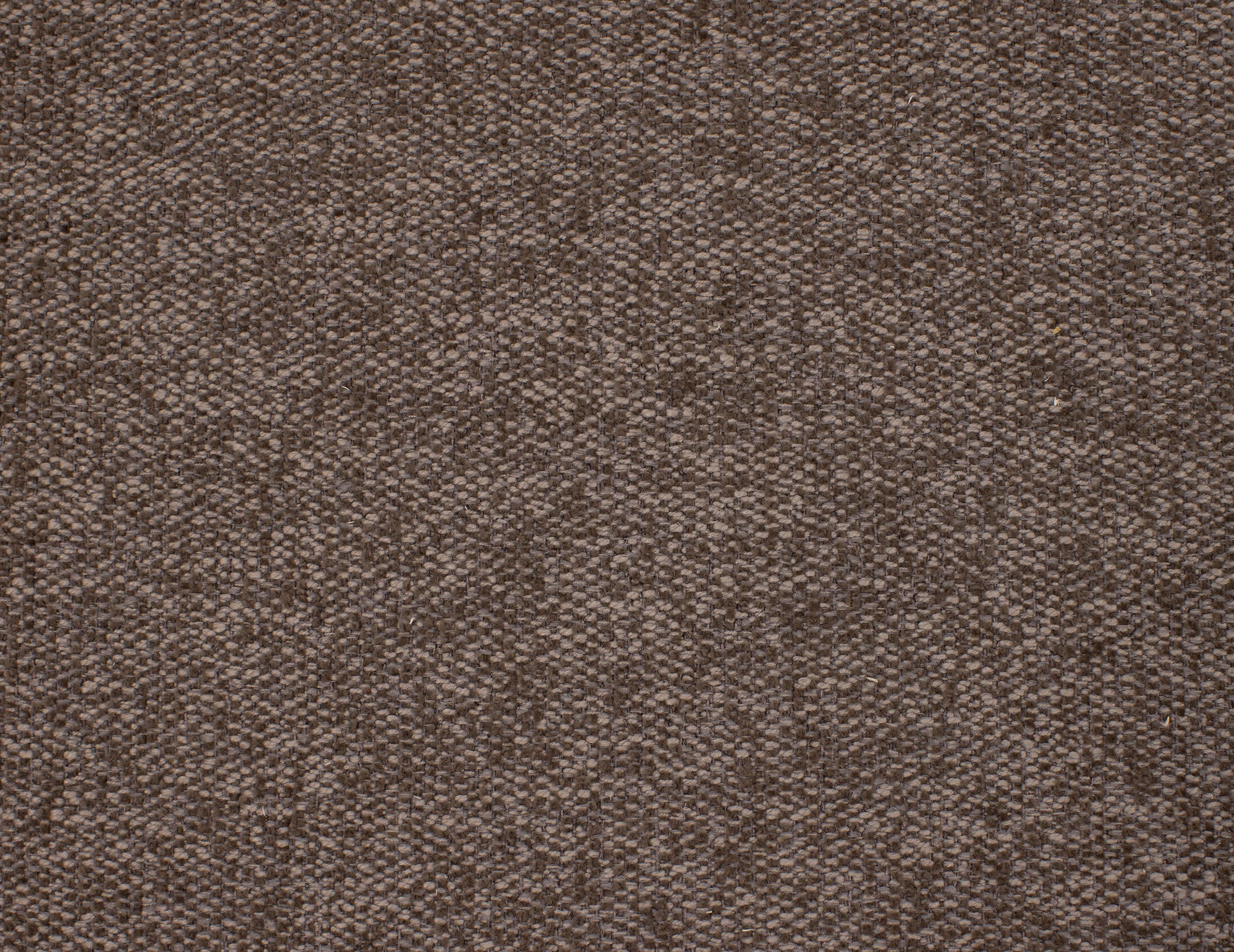 Close-up of brown woven fabric texture.