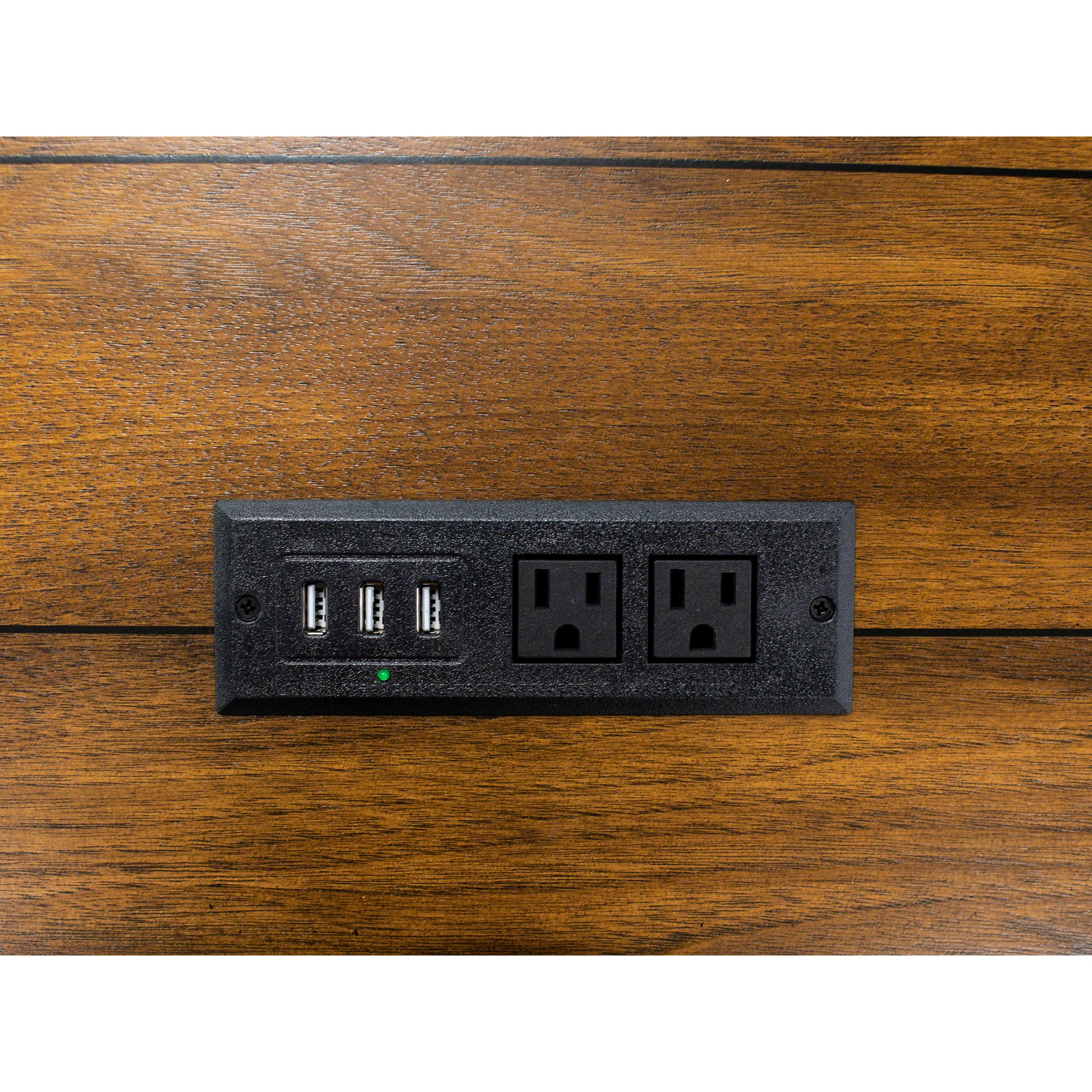 Estate Black Writing L-Desk