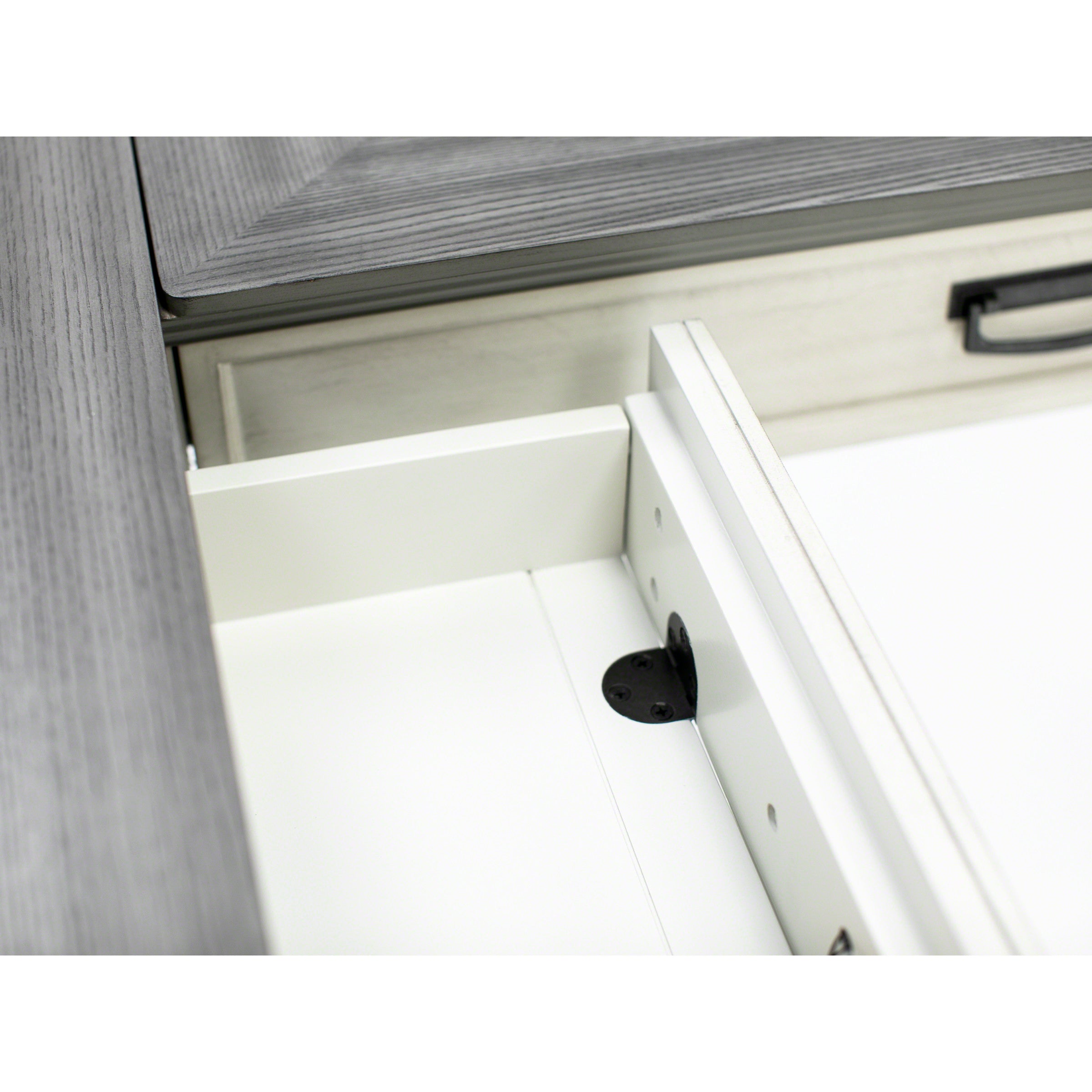 White Estate Writing L-Desk