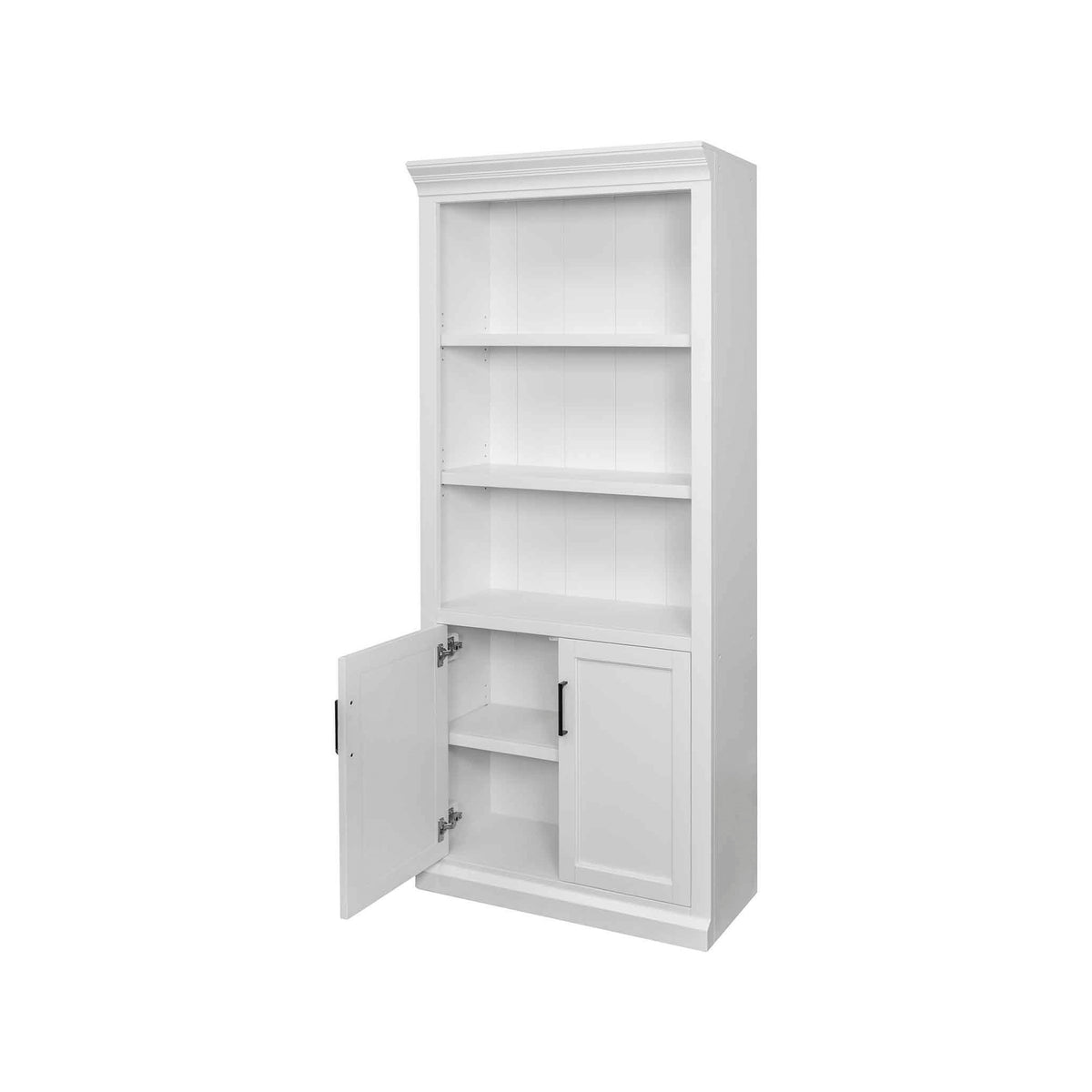 Abbey White Door Bookcase
