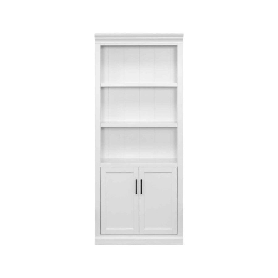 Abbey White Door Bookcase