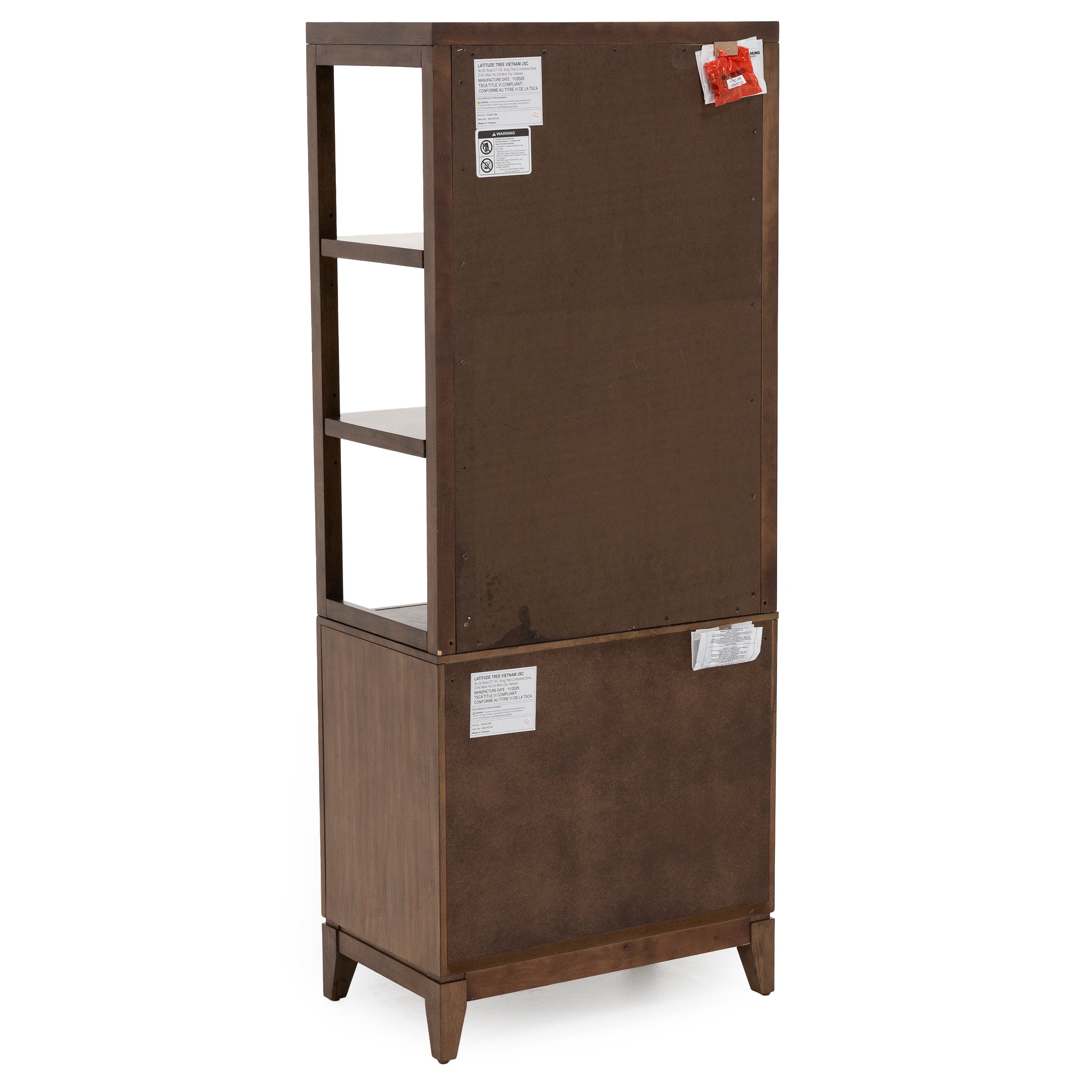 Shaker Lakes Bookcase File Cabinet
