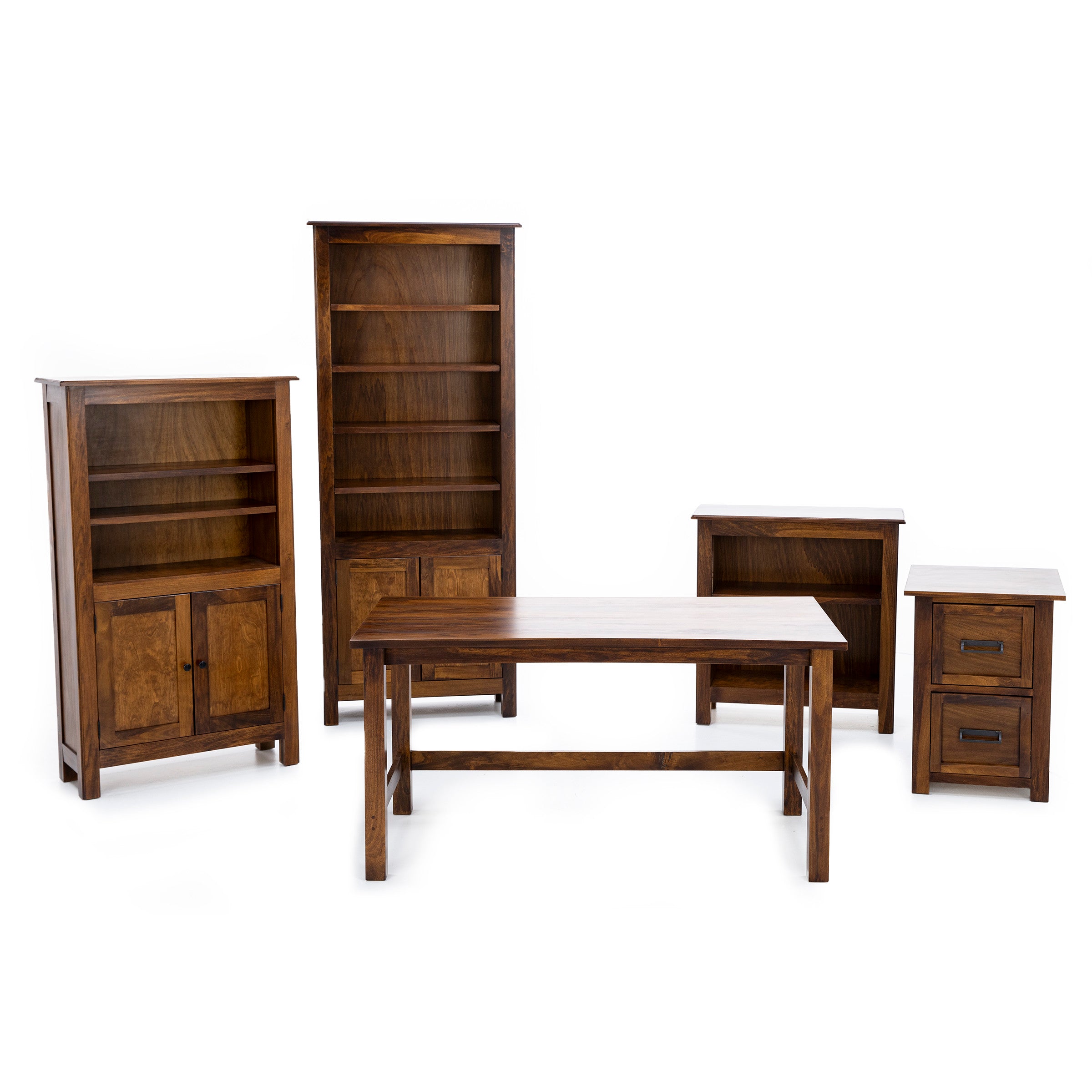 Taylor J 84" Door Bookcase