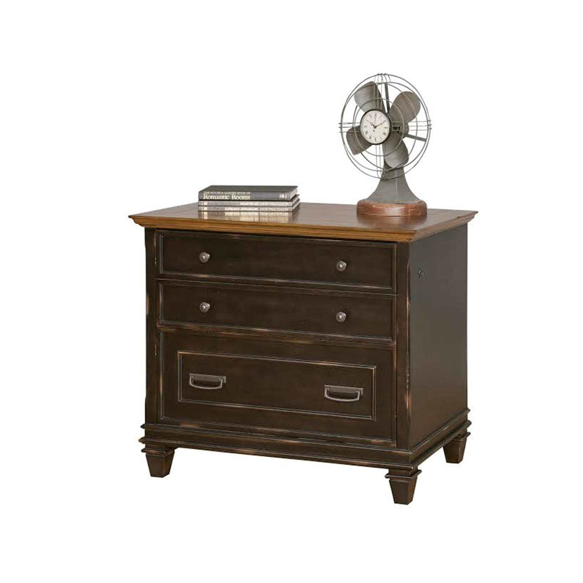 Estate Black Lateral File