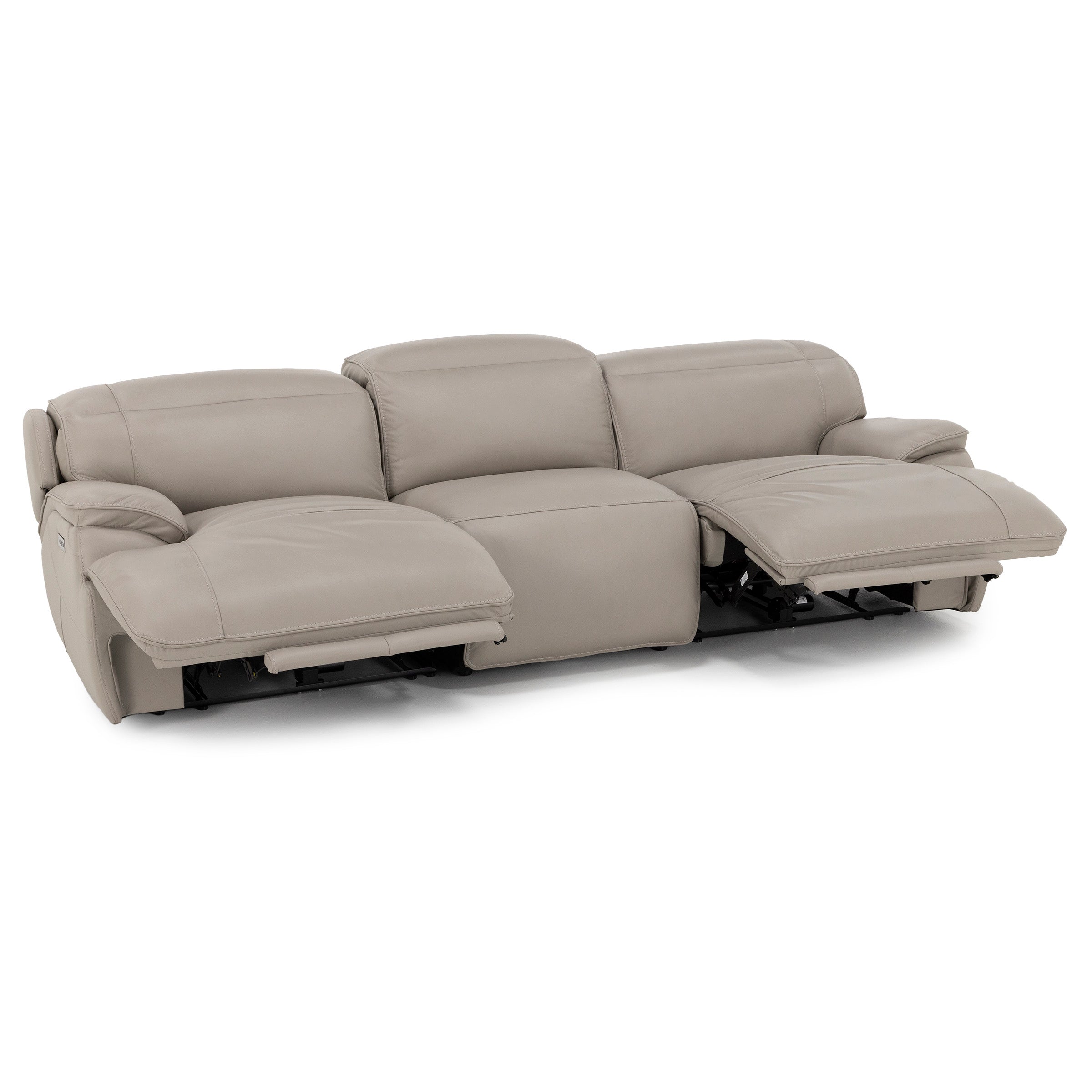 Carrie 3-Pc. Leather Zero Gravity Power Headrest Reclining Sofa
