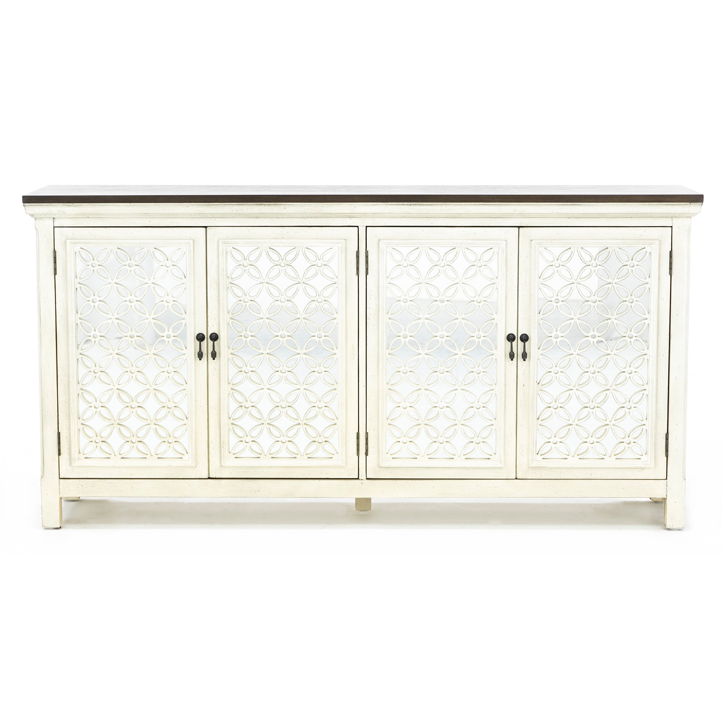 Eclectic Collection 4 Door Cabinet