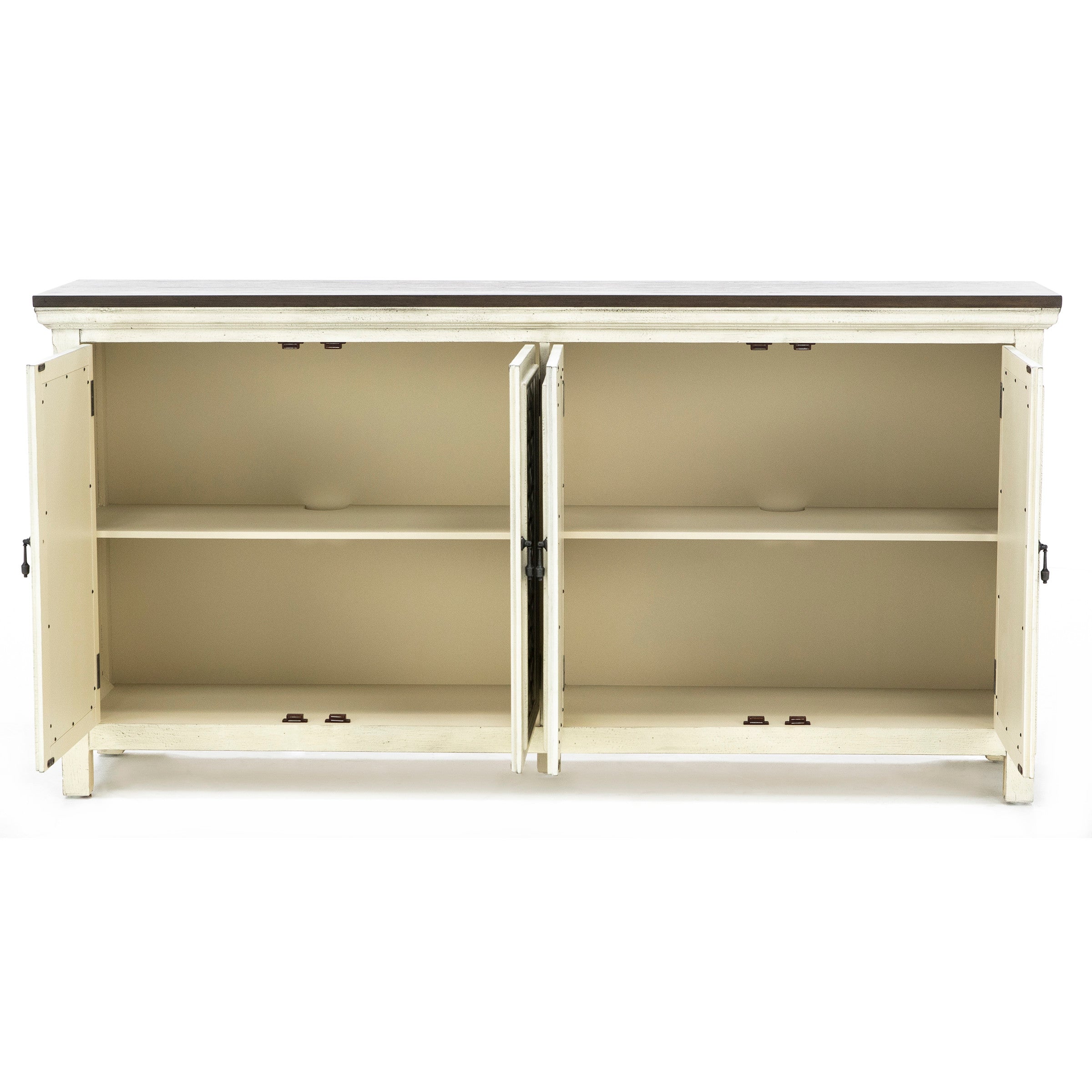 Eclectic Collection 4 Door Cabinet