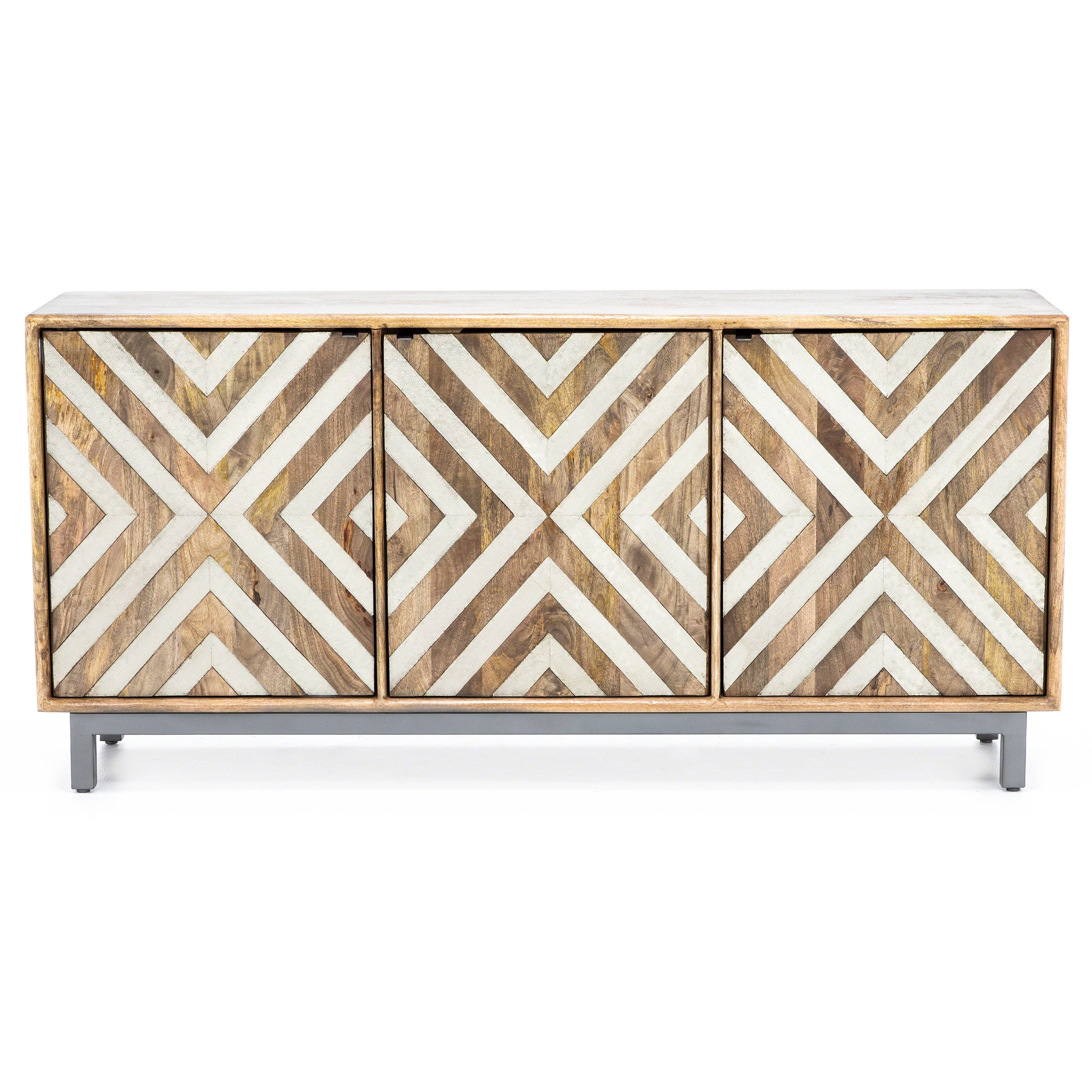 Grand Luxe Chevron 69" Console