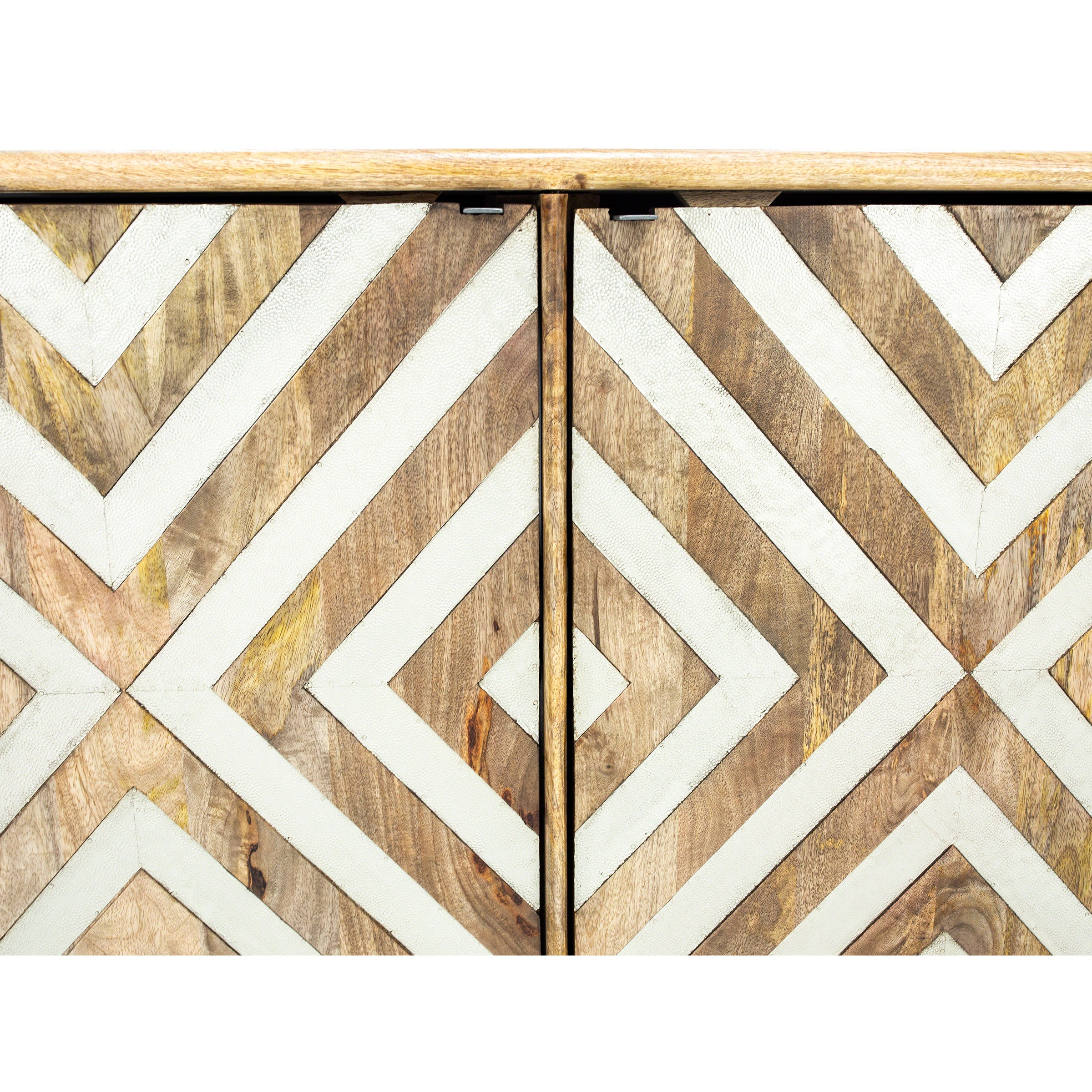 Grand Luxe Chevron 69" Console