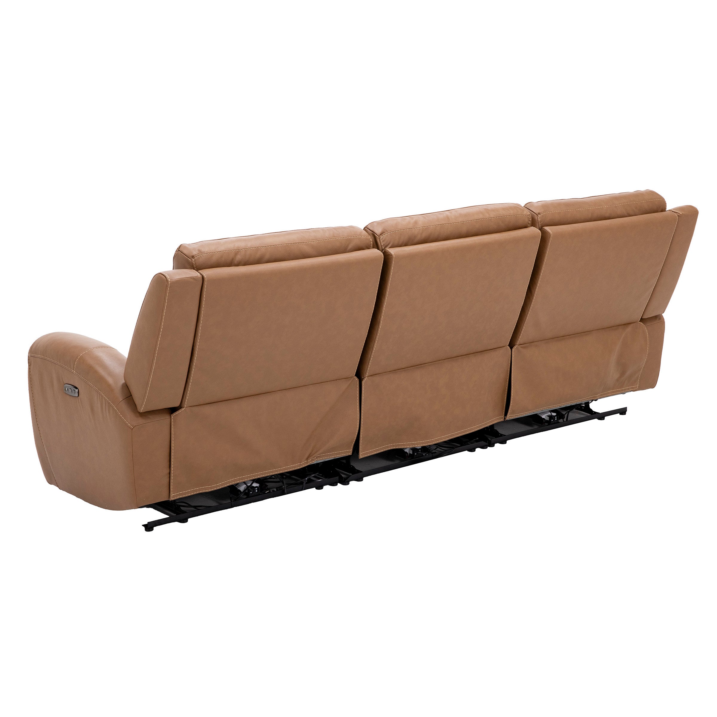 Silverado 3-Pc. Leather Power Headrest Reclining Sofa