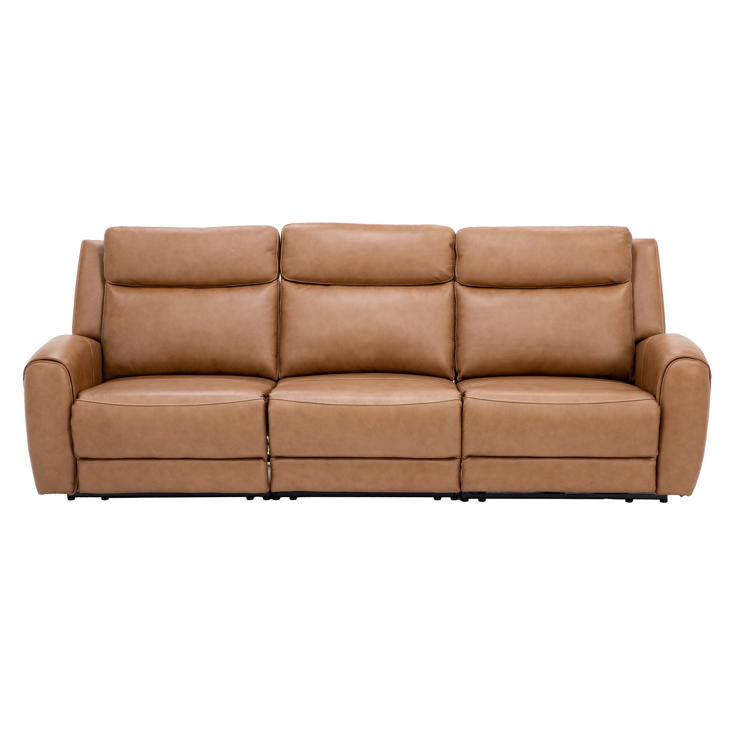 Silverado 3-Pc. Leather Power Headrest Reclining Sofa