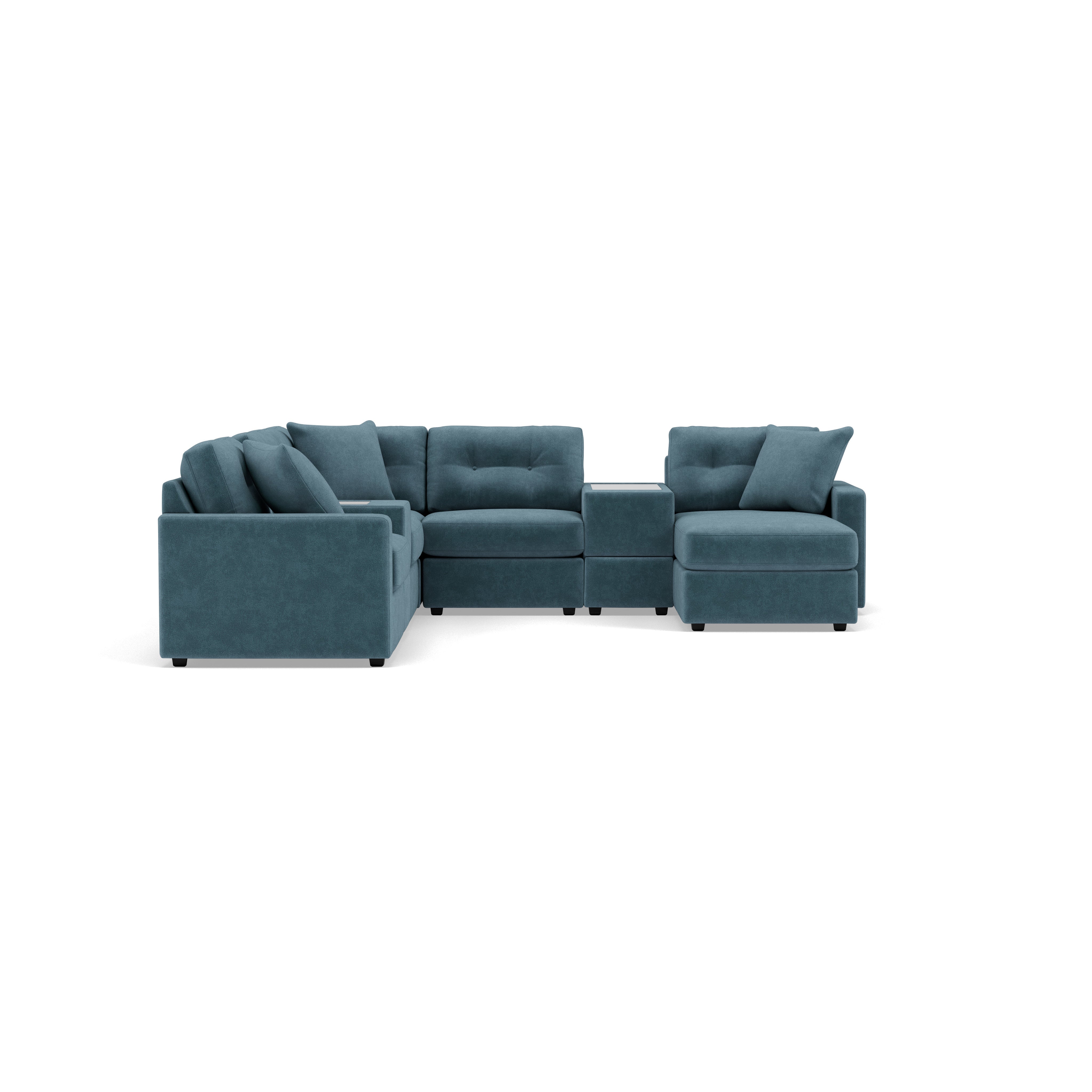 Drew & Jonathan Home Modular One 7-Pc. Chaise Sectional