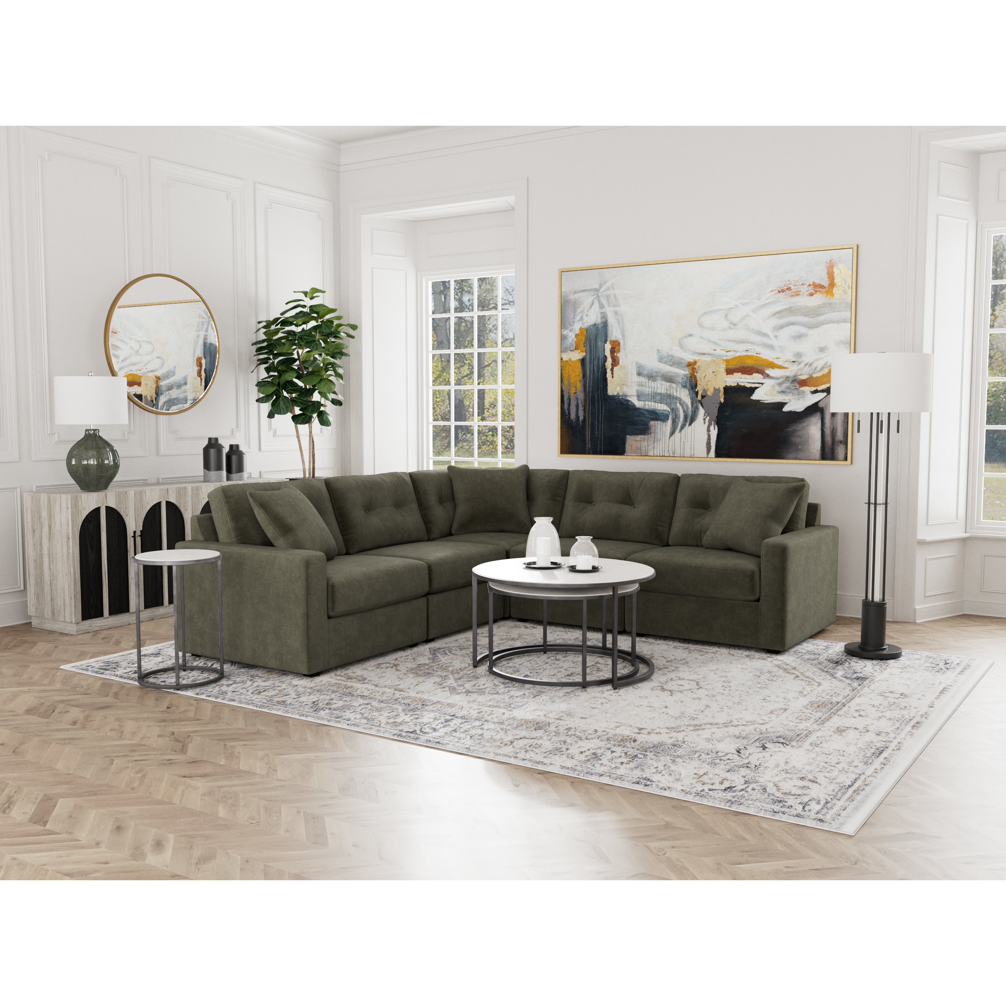Drew & Jonathan Home Modular One 5-Pc. Sectional