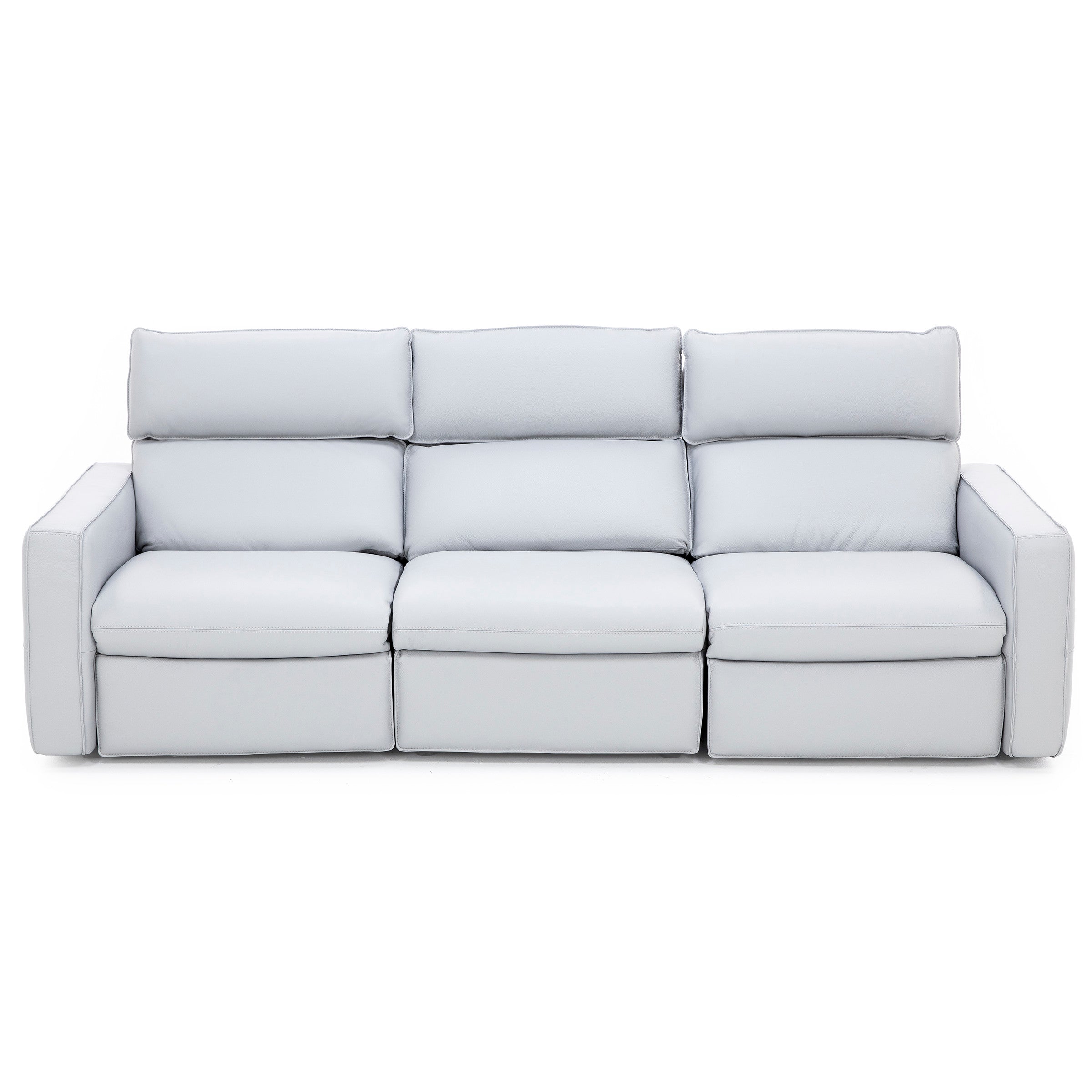 Matteo 3-Pc. Leather Power Headrest Reclining Sofa
