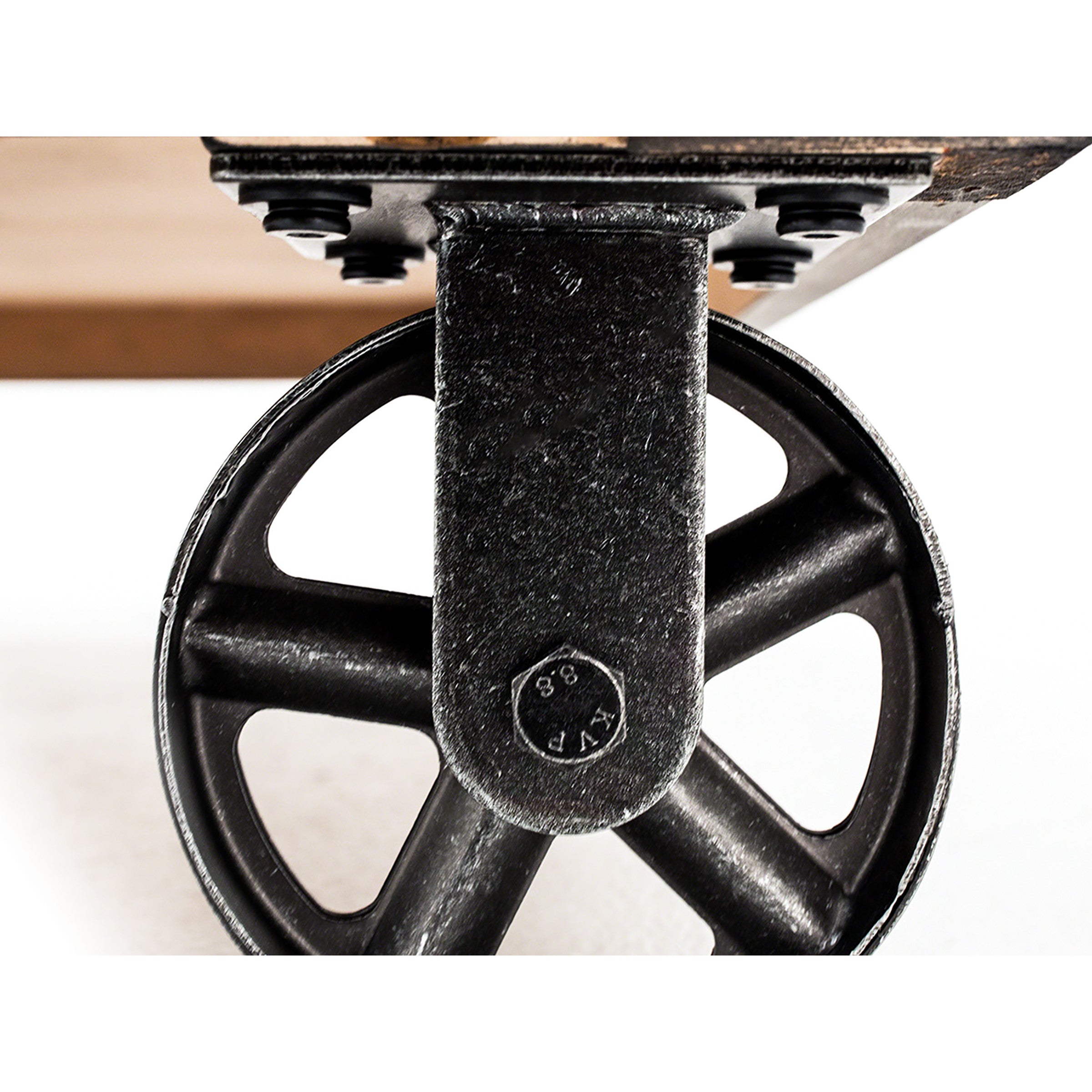 Industrial Ghost Black Cocktail Table