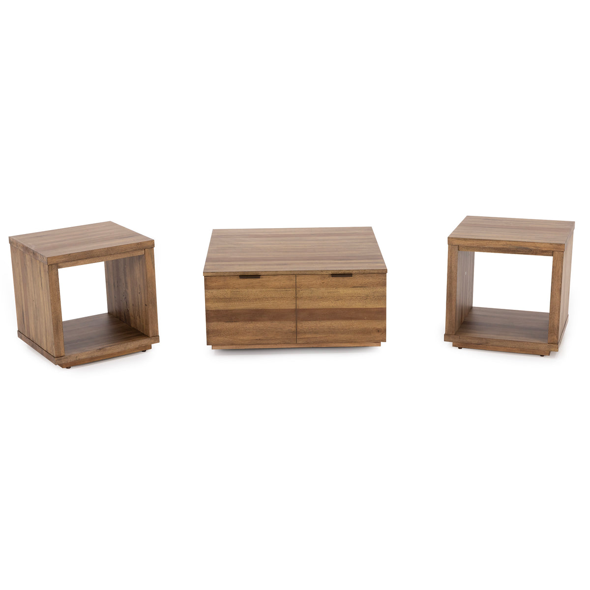La Jolla Square Storage Cocktail Table
