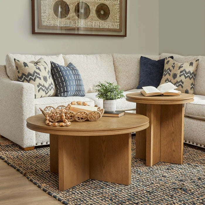 Flexsteel Waterfall Round Cocktail Table