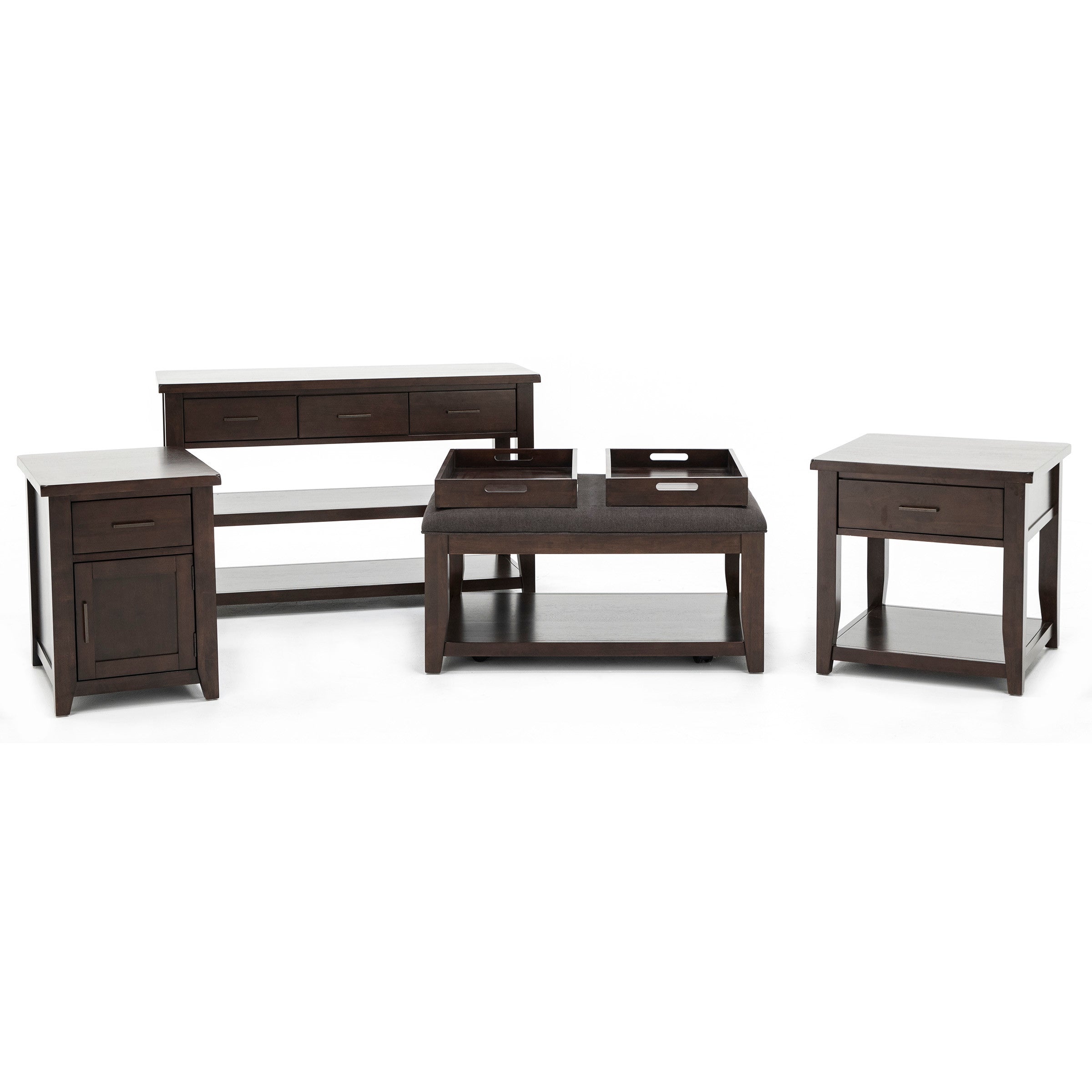 Twin Cities End Table