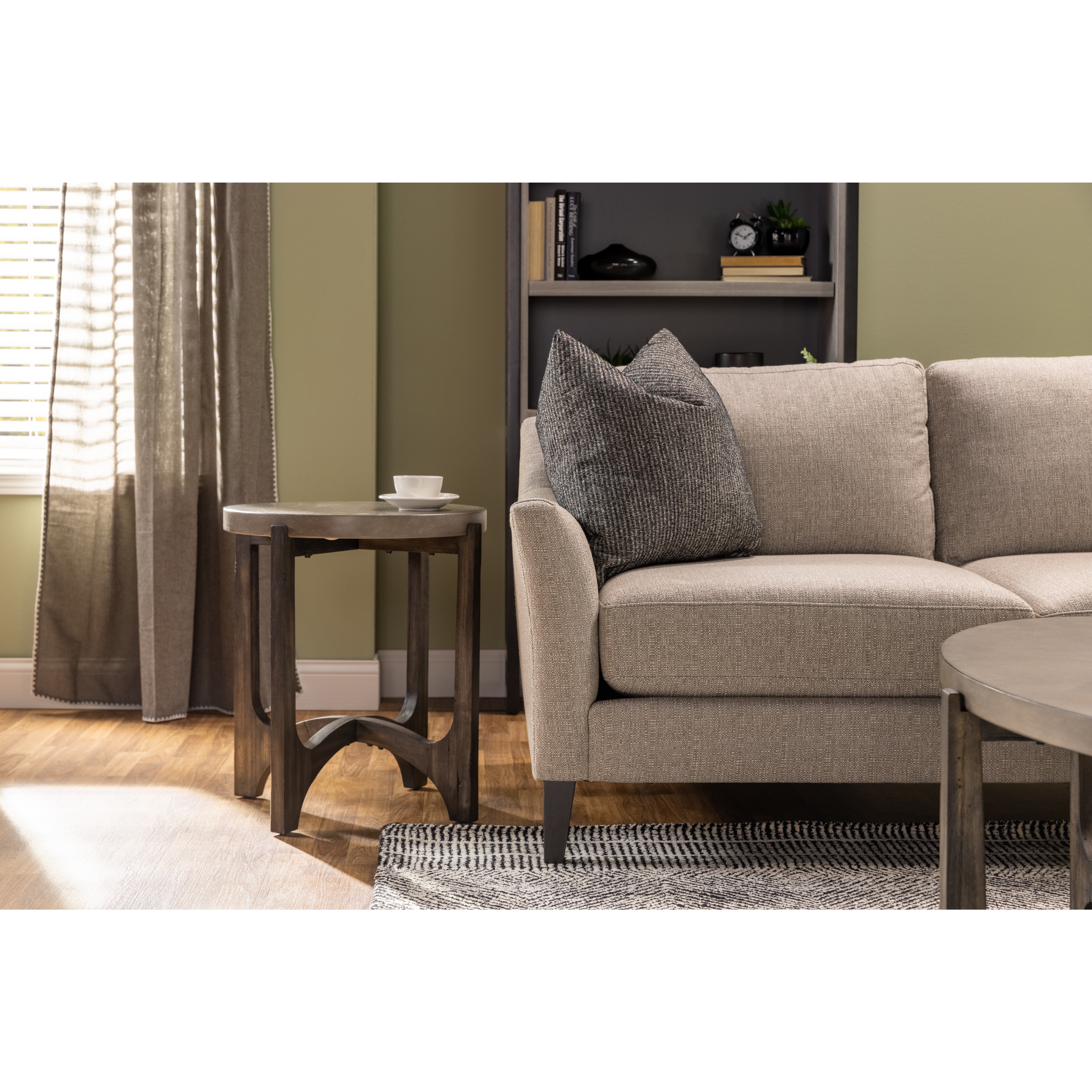 Direct DesignsÂ® Open Cascade Nightstand In Weathered Brown for