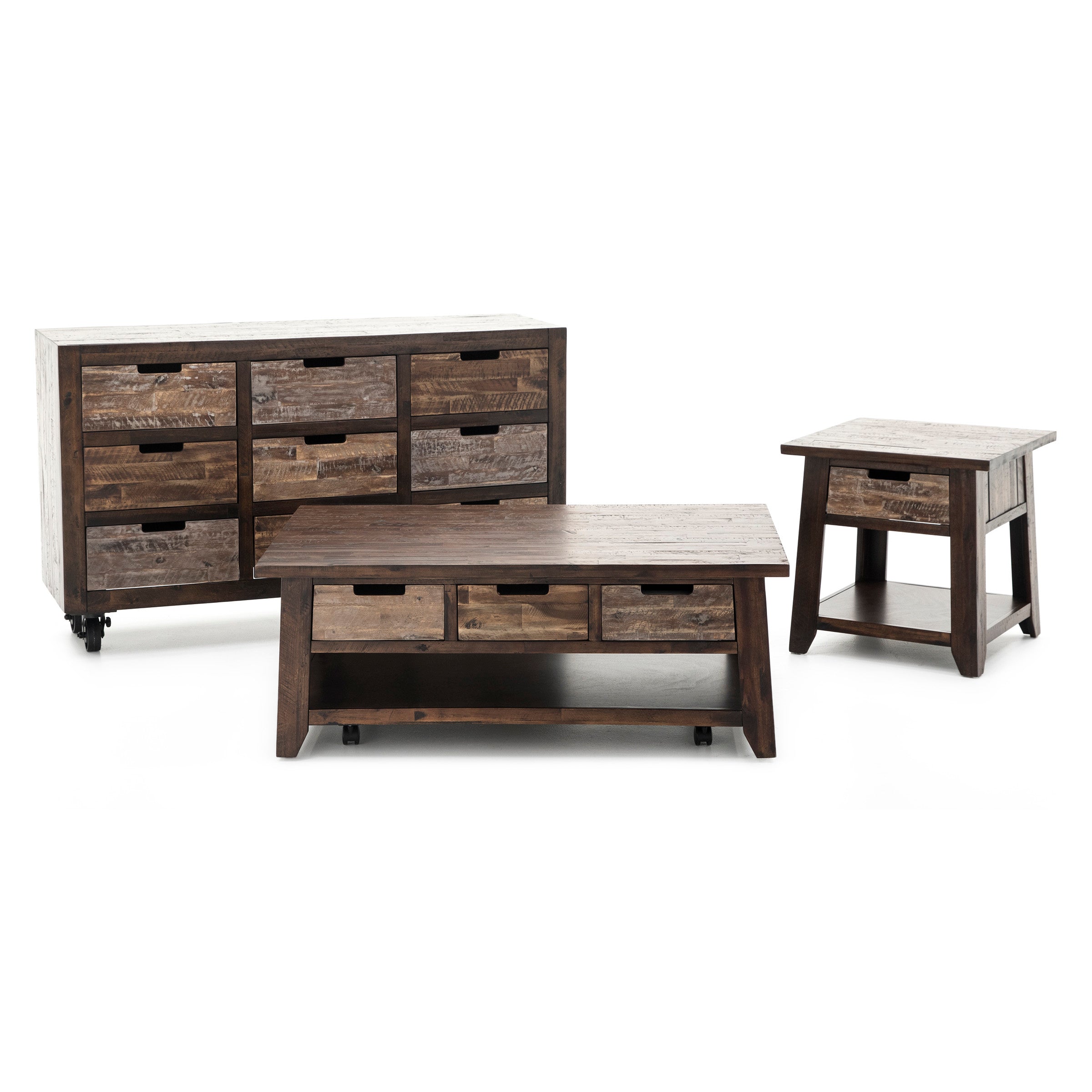 Painted Canyon End Table