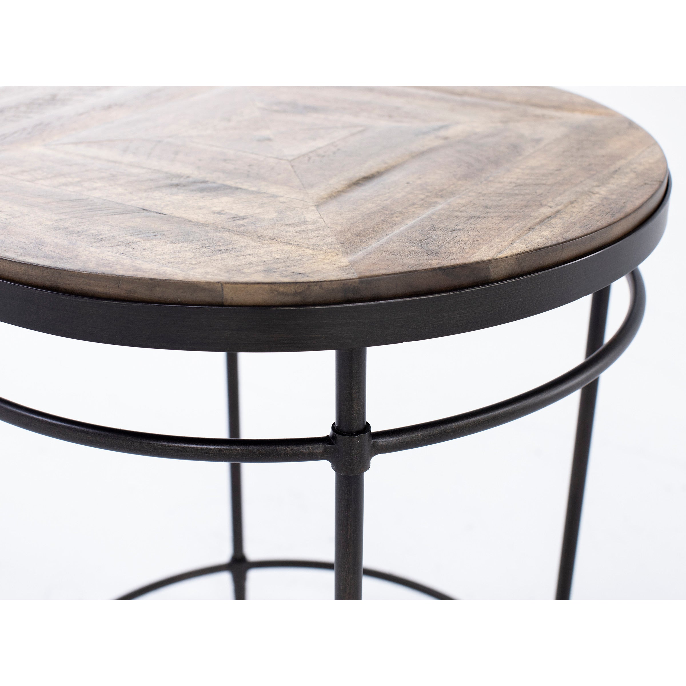 Saint Armand Round End Table