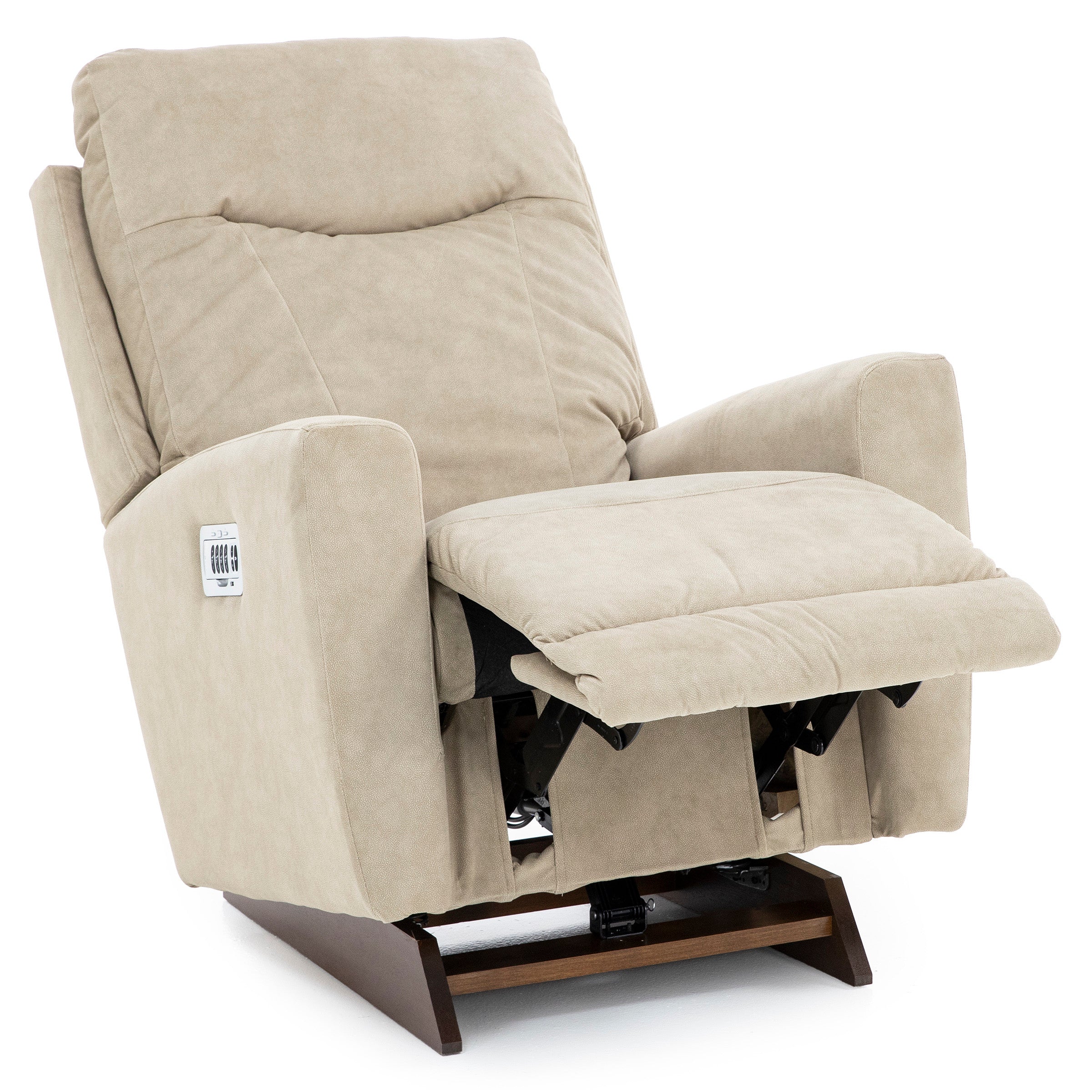 Kodie Fully Loaded Rocker Recliner With Wireless Remote